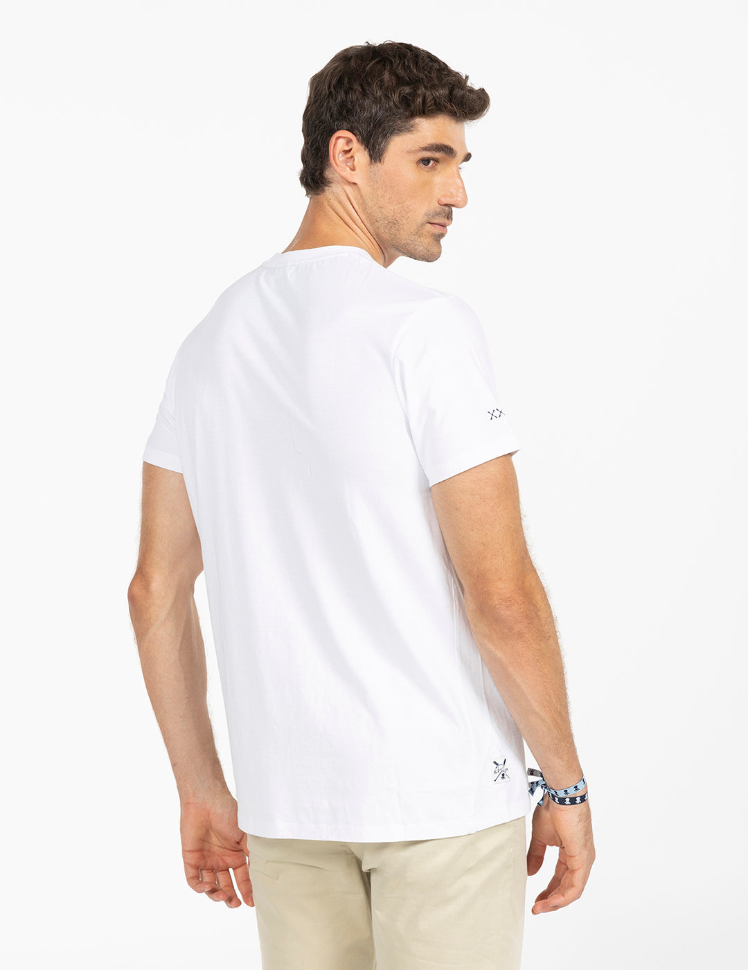 CAMISETA OCEAN ESSENTIALS BLANCO