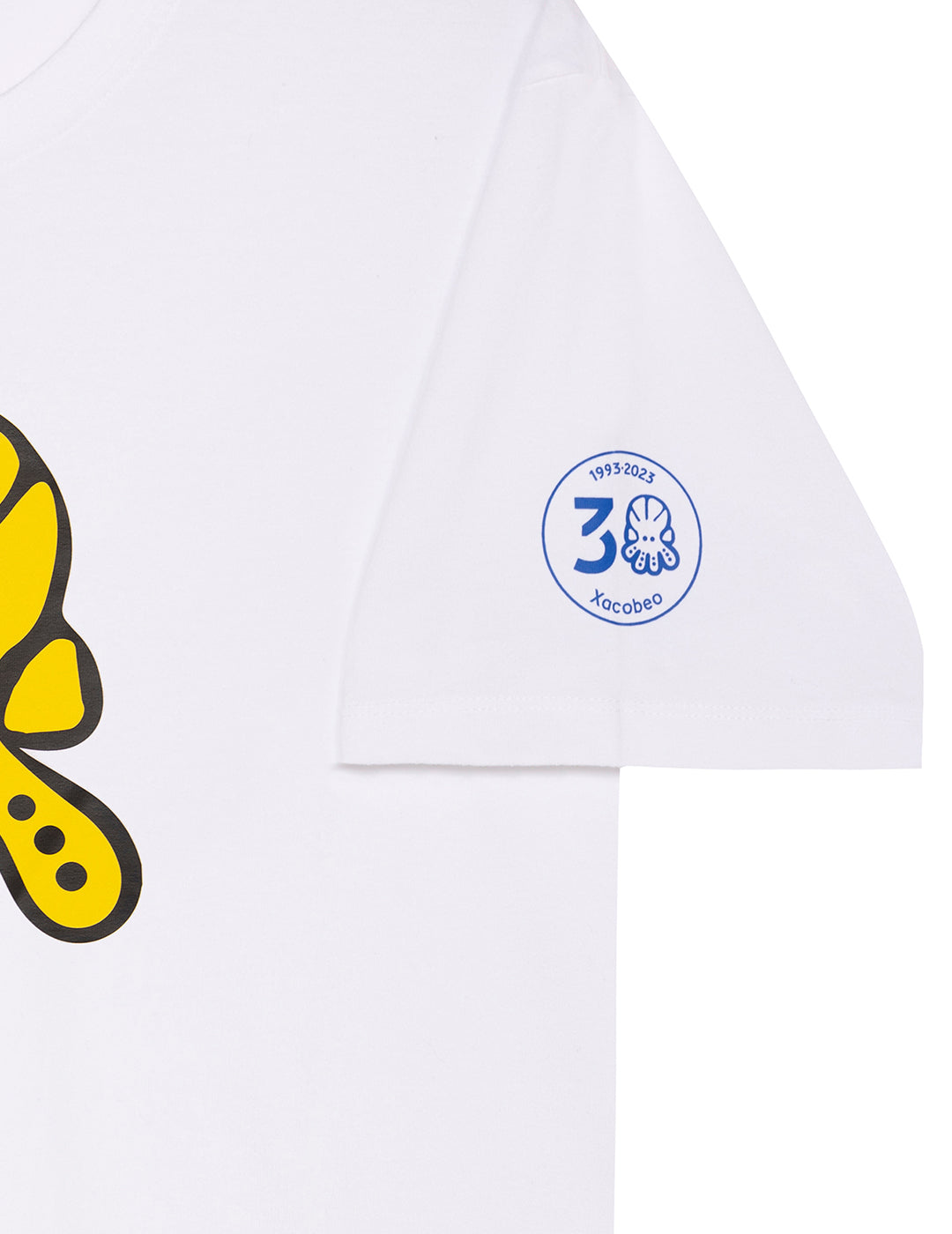 CAMISETA ELPULPO XACOBEO BLANCO PURO