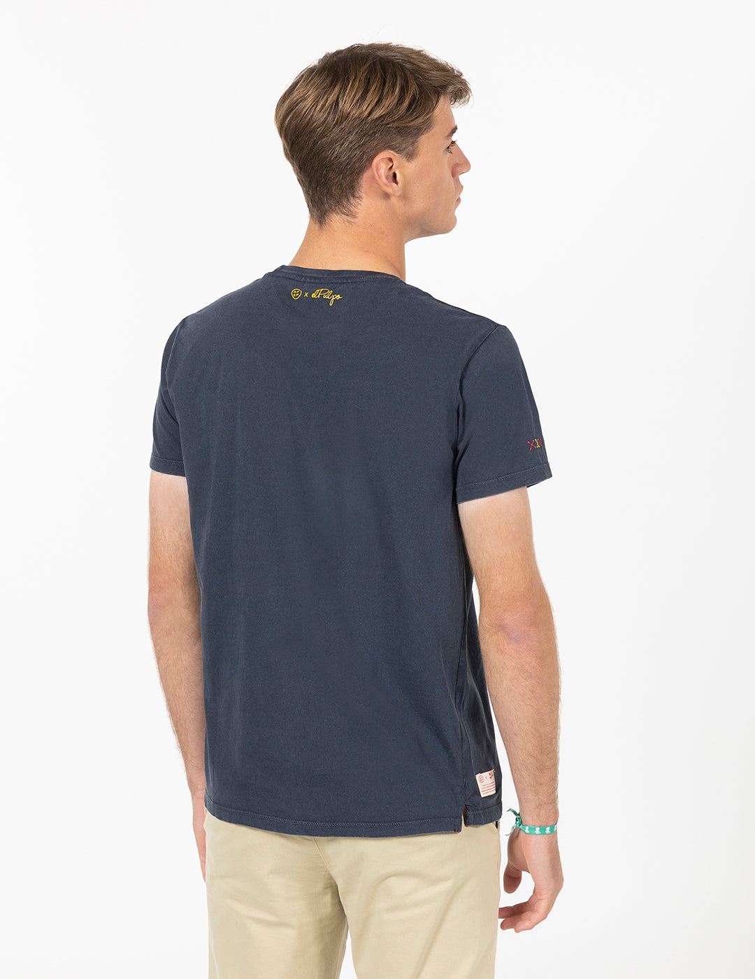 CAMISOLA RFEF AZUL MARINHO COM LETRAS DELAVÉ