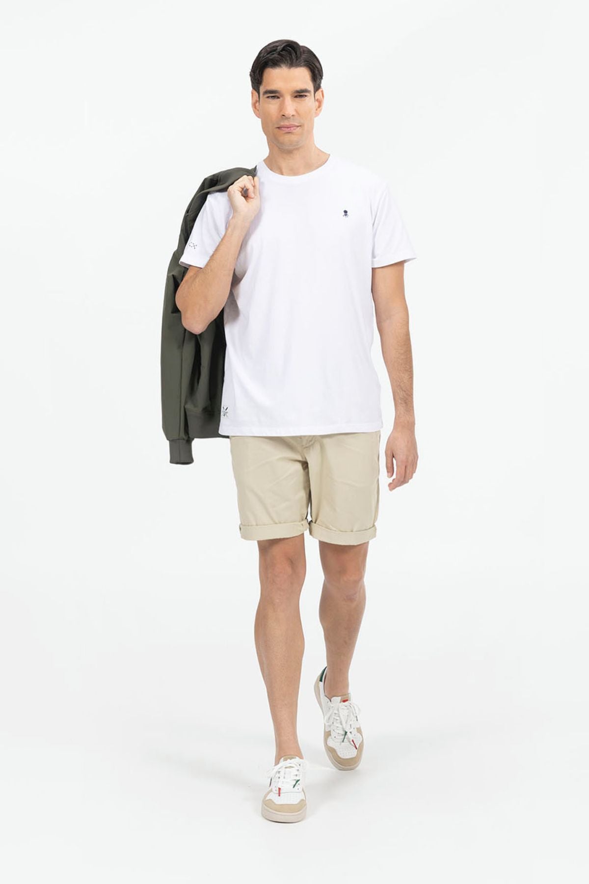 T-SHIRT BÁSICA ELPULPO EM BRANCO PURO