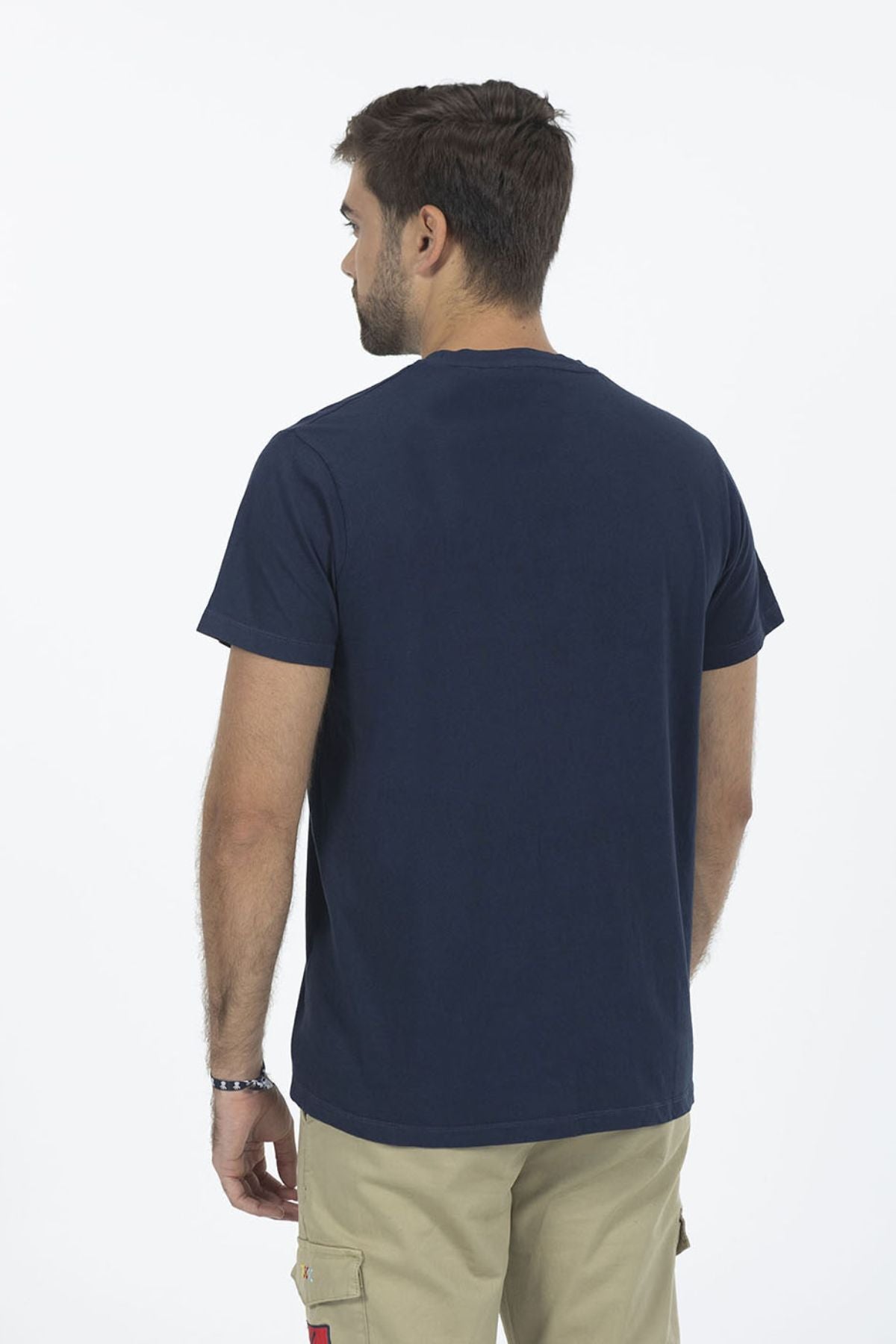 T-SHIRT BÁSICA AZUL MARINHO ELPULPO