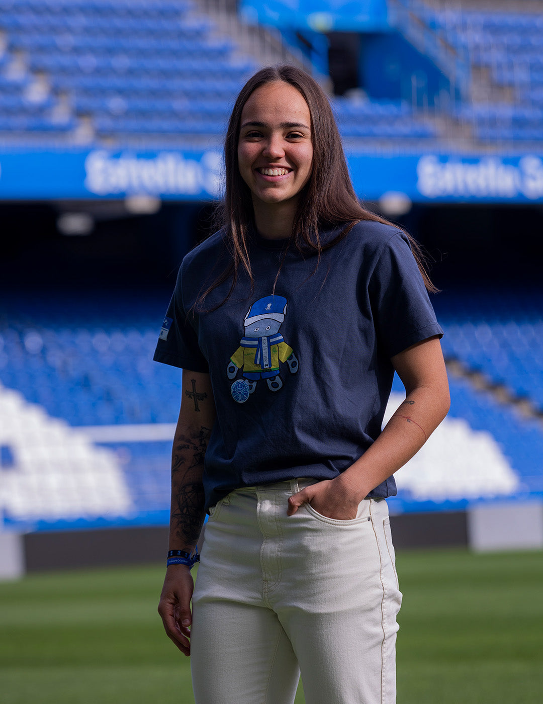 CAMISETA ELPULPO DÉPOR BRASIL AZUL MARINO DELAVÉ