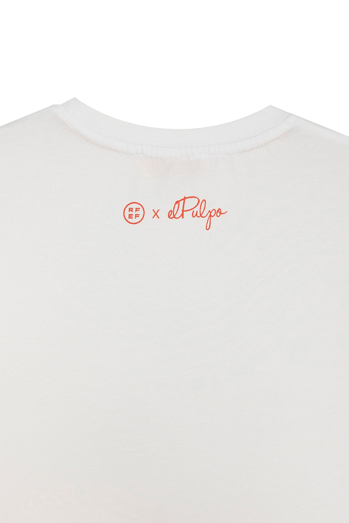CAMISETA ESTAMPADO PECHO NARANJITO BLANCO PURO