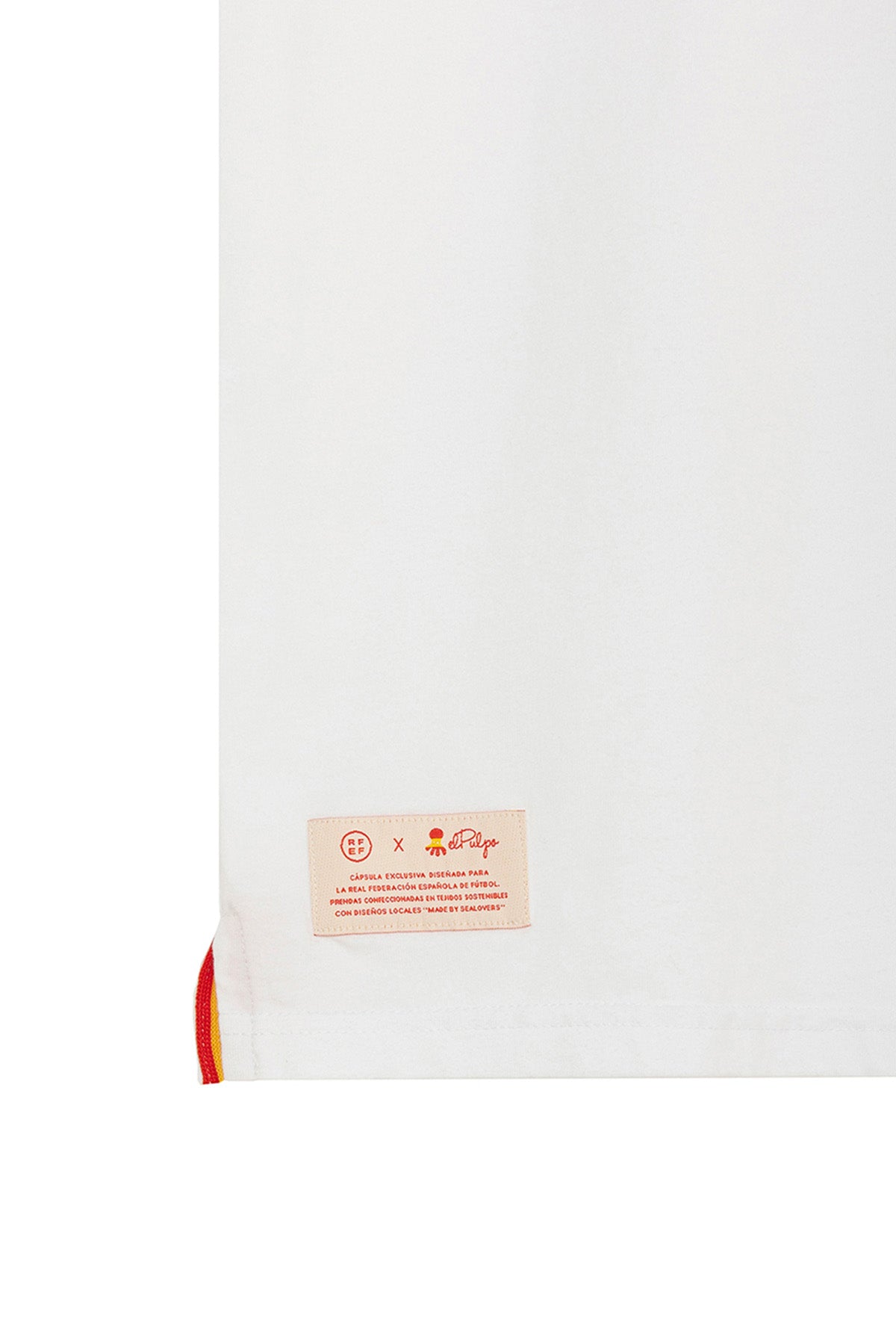 CAMISETA ESTAMPADO PECHO NARANJITO BLANCO PURO