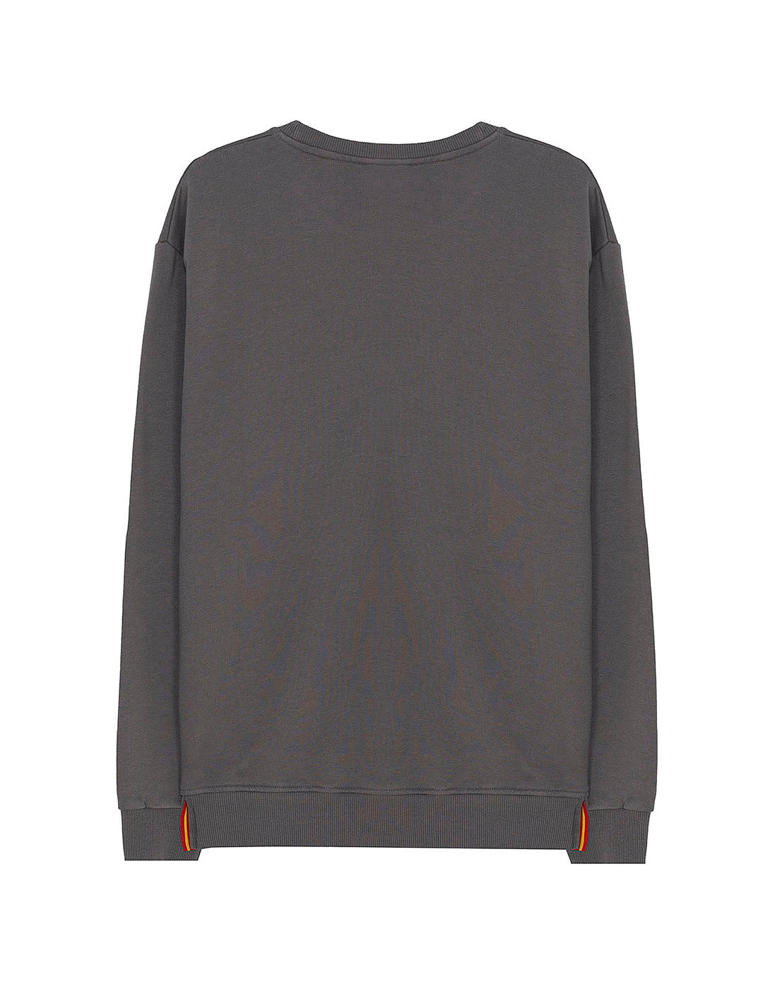 SWEATSHIRT VINTAGE RFEF COM ESTAMPA DE FUTEBOL CARVÃO