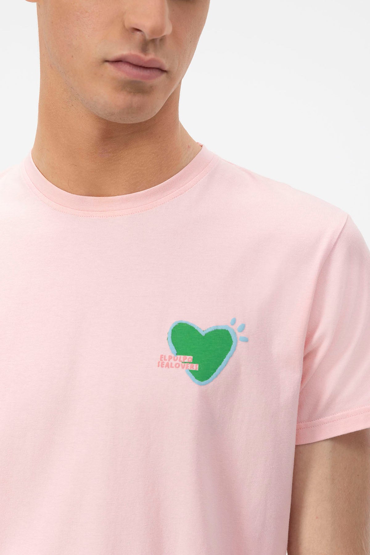 CAMISETA ESTAMPADO THE ARTIST ROSA