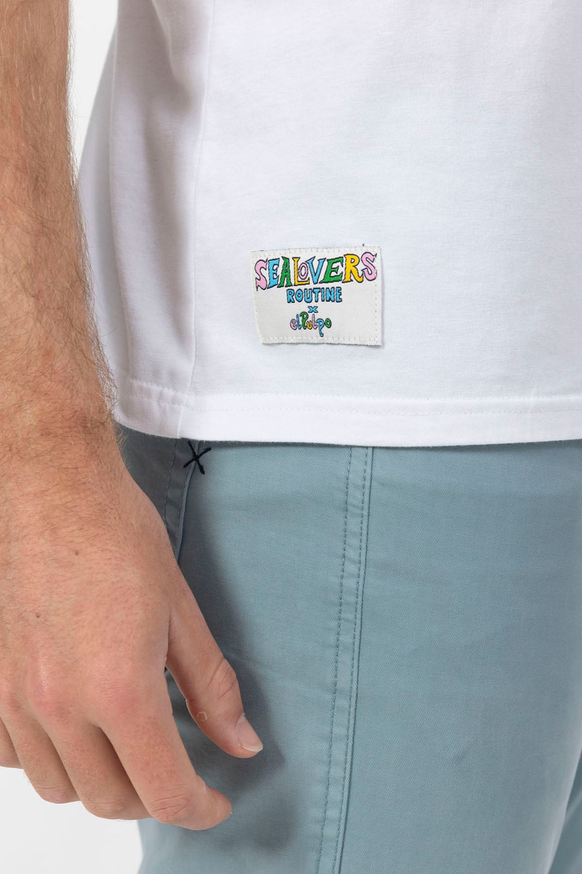 T-SHIRT ESTAMPADA BRANCA PURO ROTINA DIÁRIA