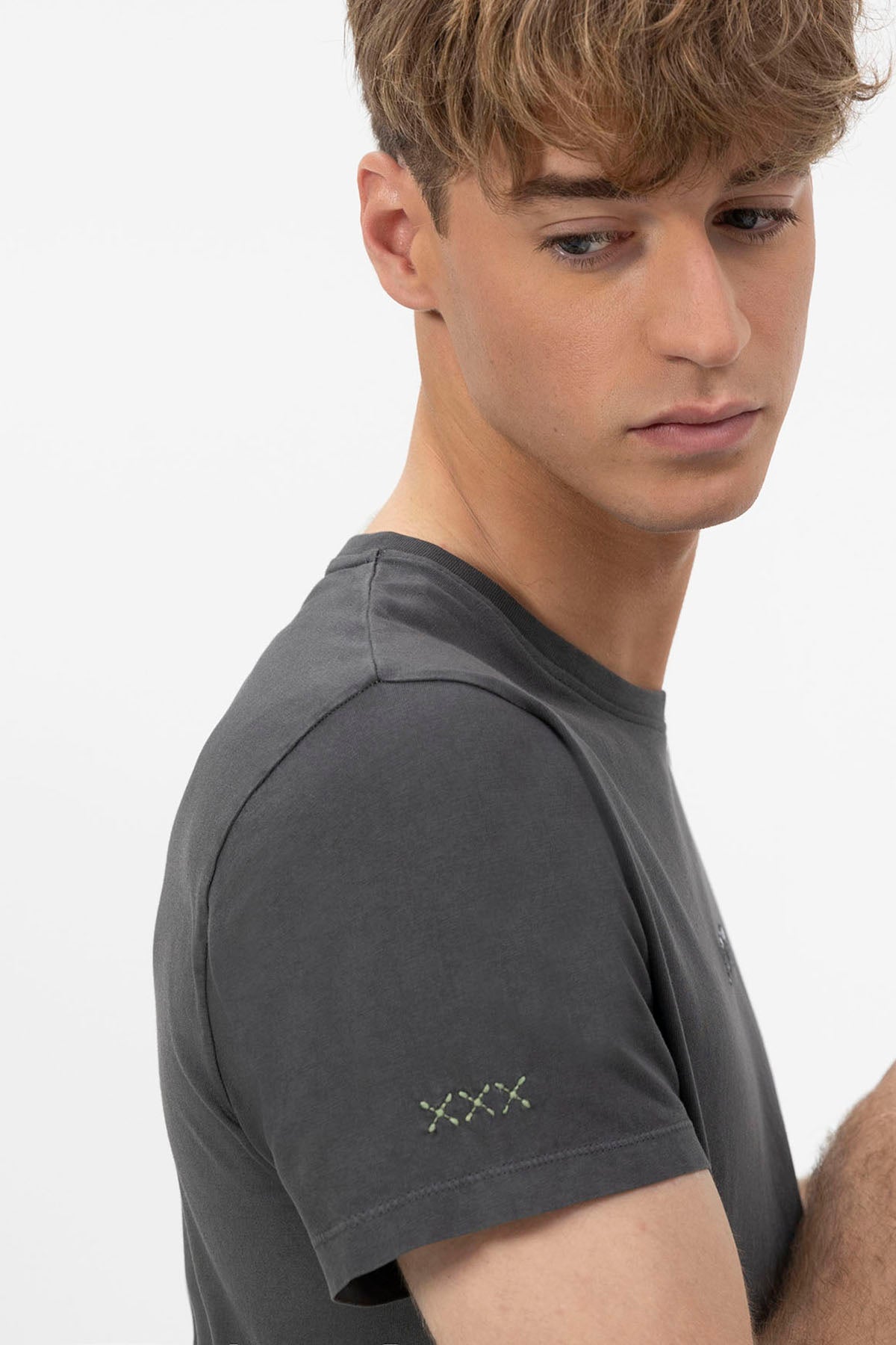 T-SHIRT OCTOPUS CARBONARA ANTRACITE ESTAMPADA