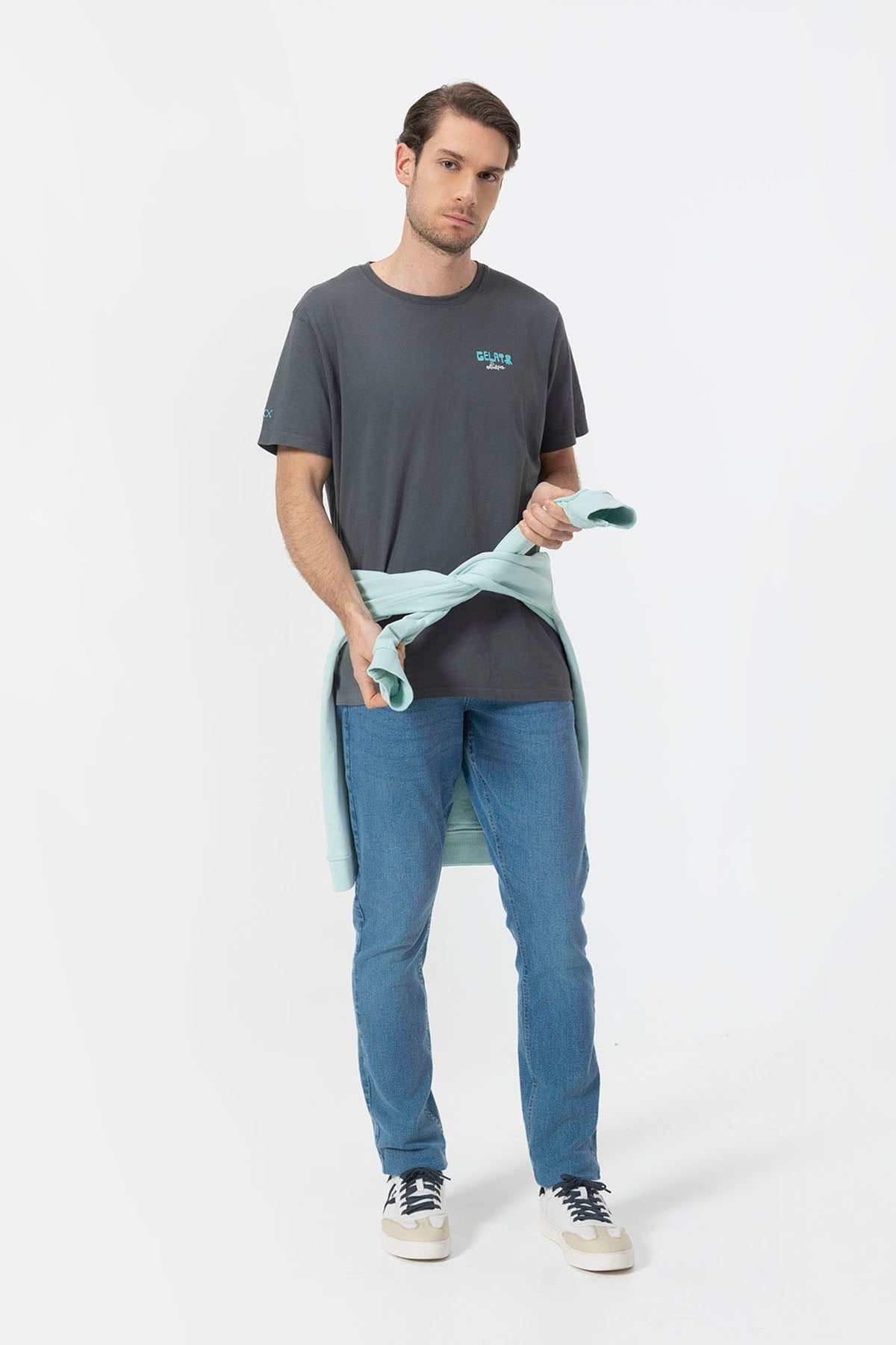 CAMISETA ESTAMPADO ELPULPO GELATO ANTRACITA