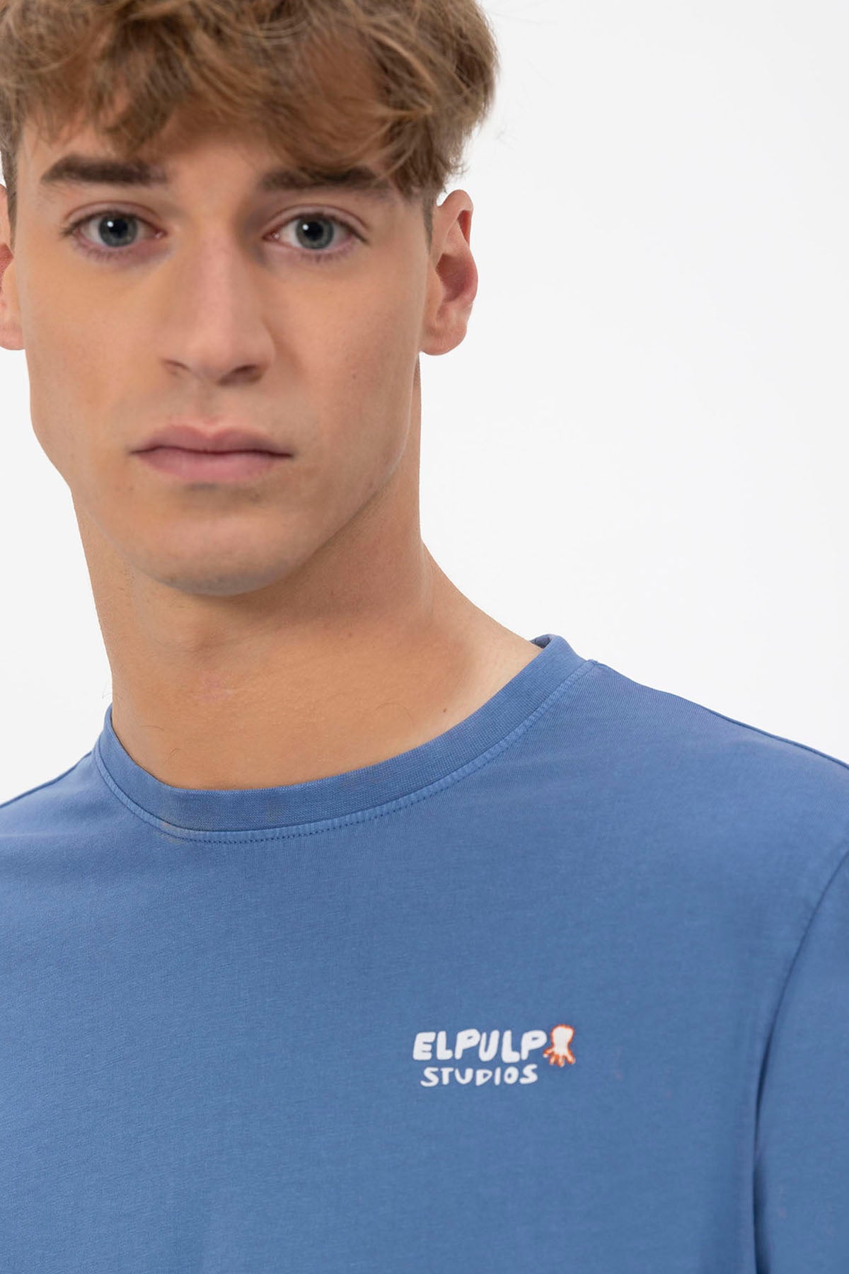 CAMISETA ESTAMPADO ENJOY LIFE ÍNDIGO