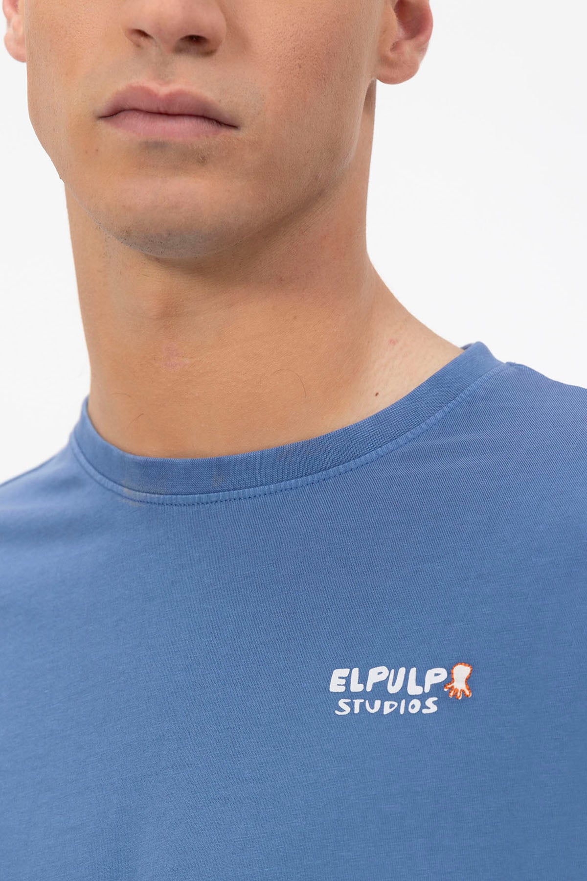 CAMISETA ESTAMPADO ENJOY LIFE ÍNDIGO