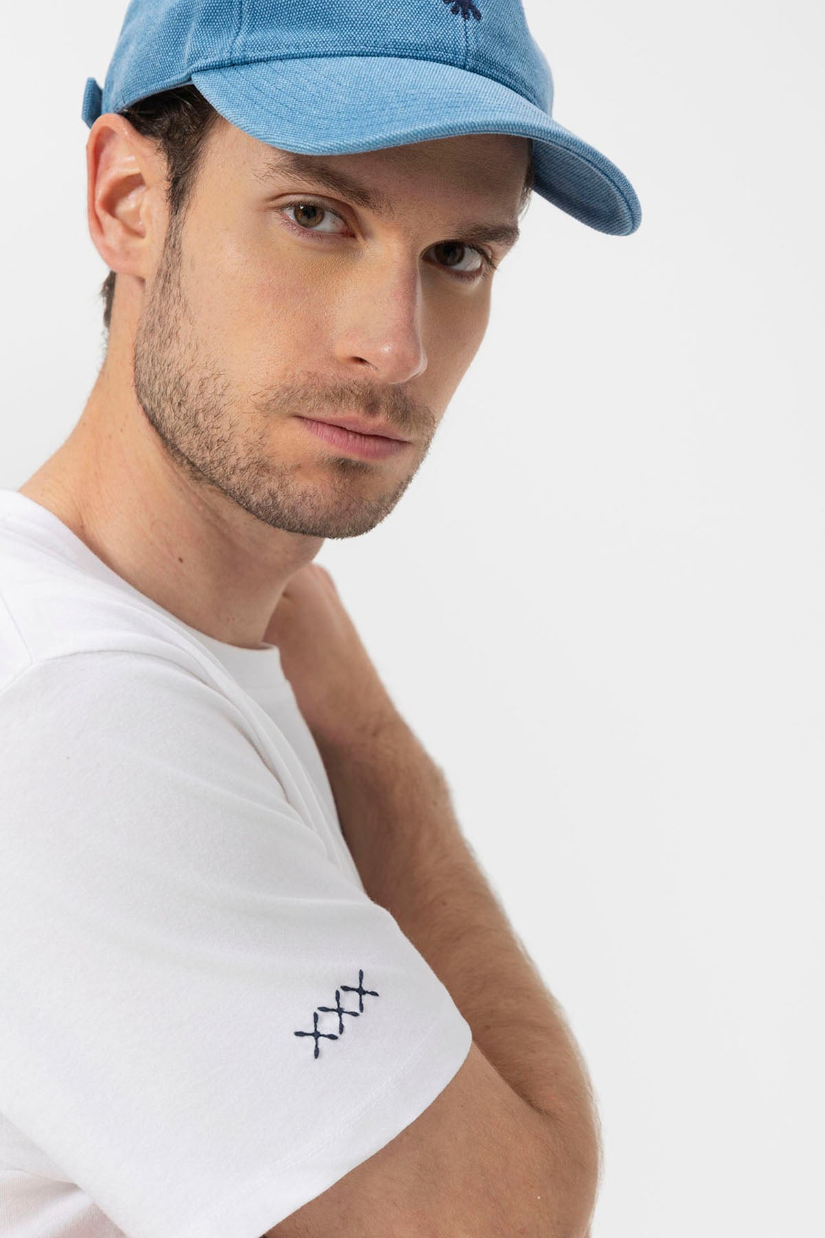 ESSENTIALS OARS PRINTED T-SHIRT PURE WHITE