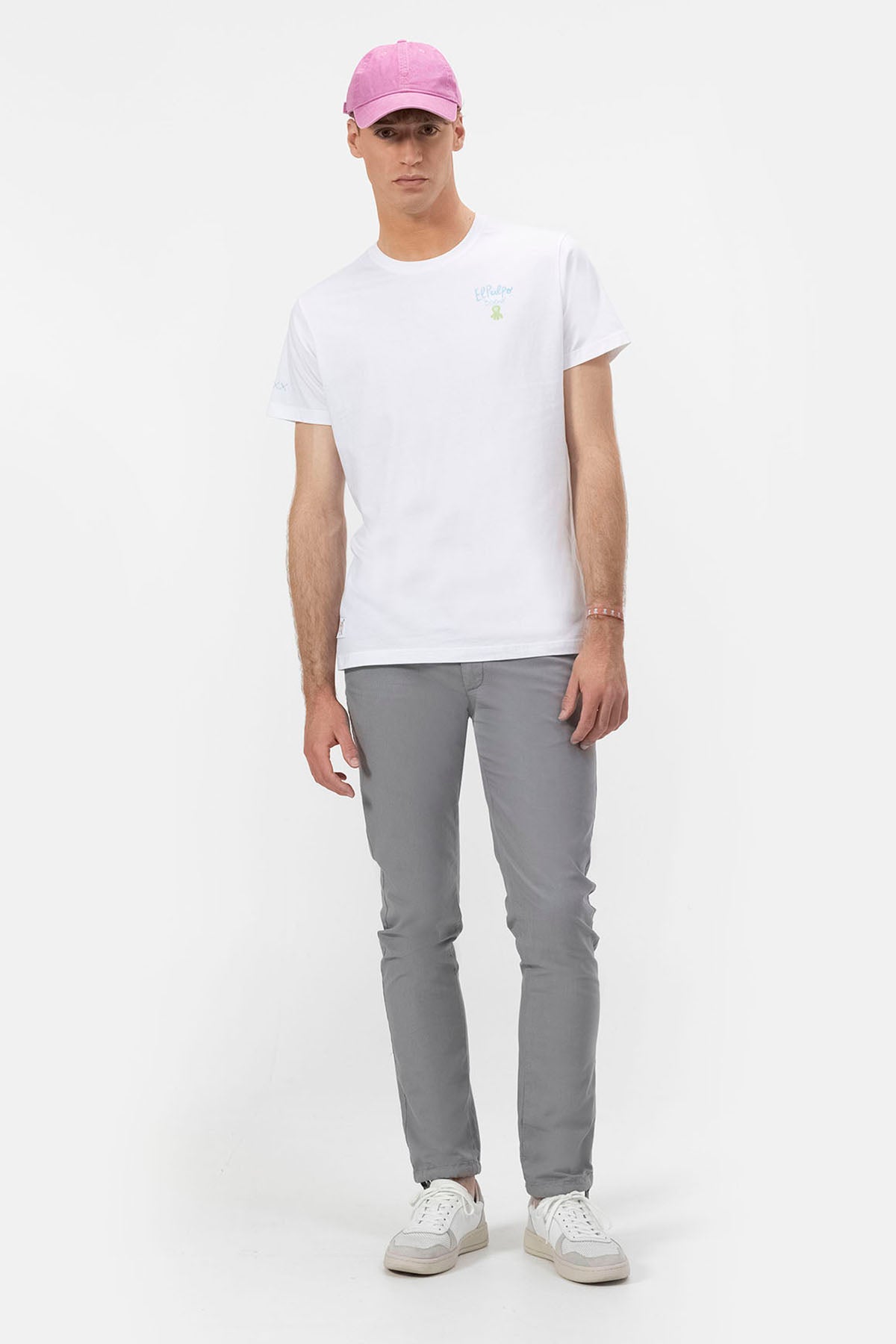 FRENCH BISTRO PRINT T-SHIRT PURE WHITE