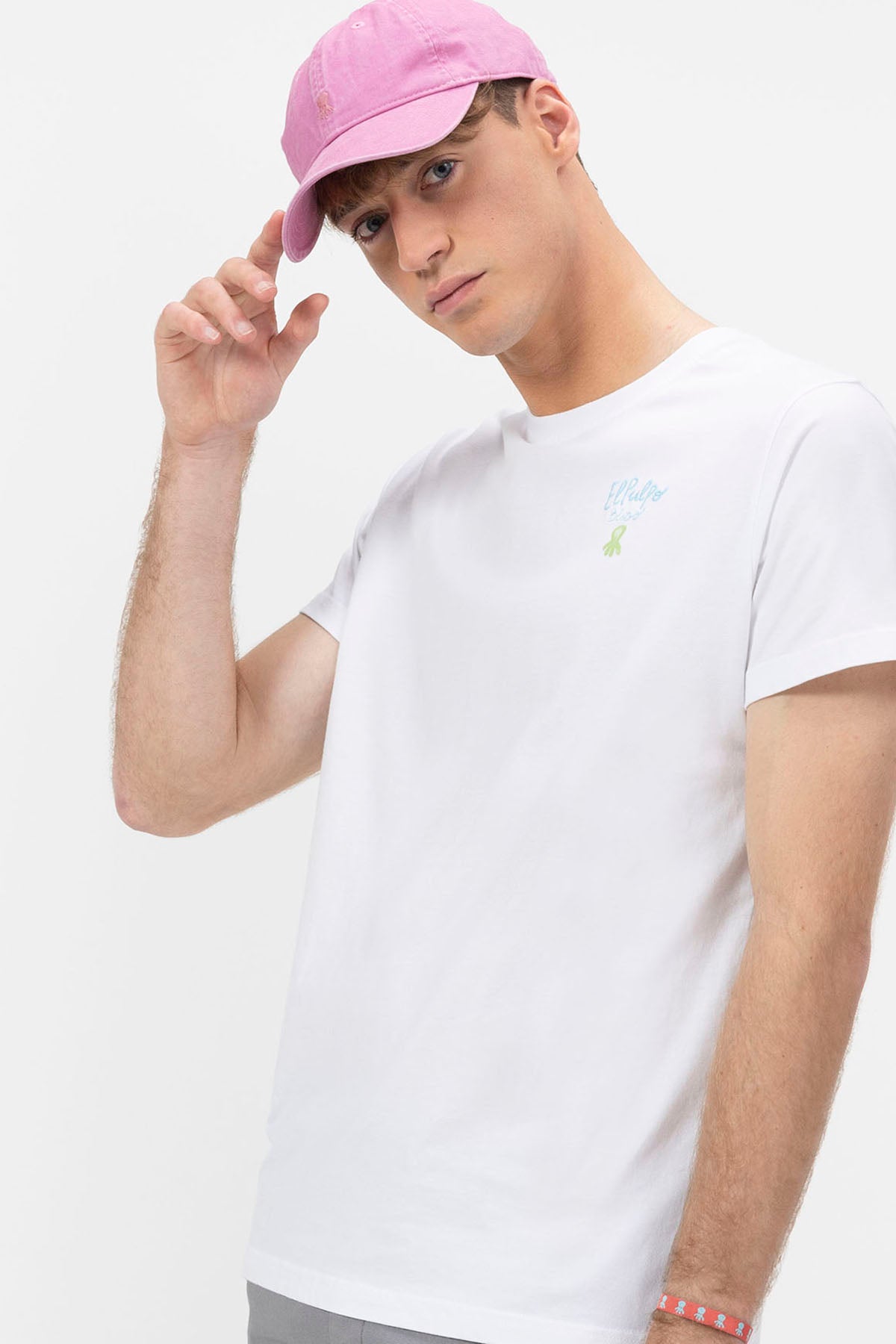 FRENCH BISTRO PRINT T-SHIRT PURE WHITE