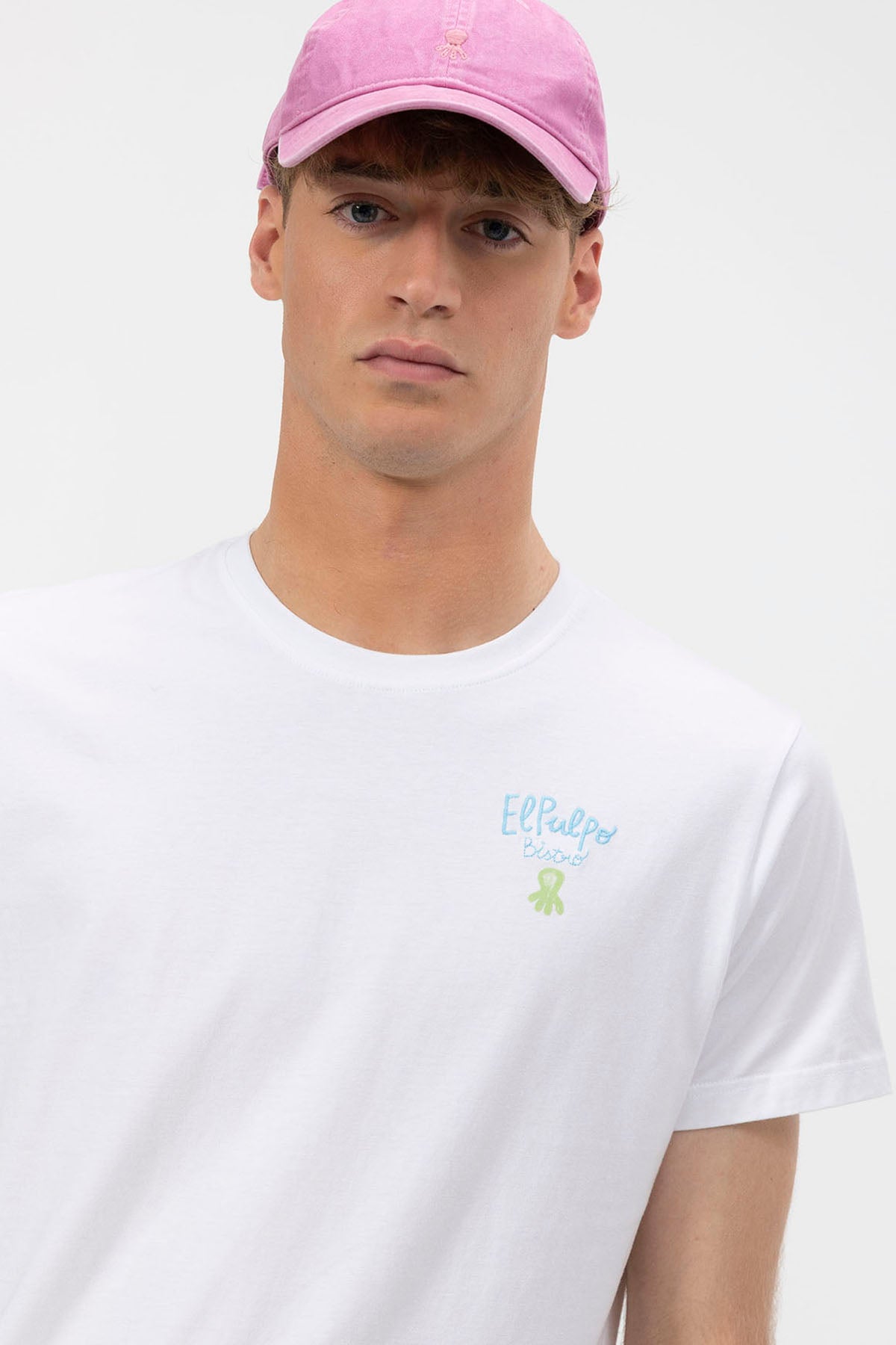 FRENCH BISTRO PRINT T-SHIRT PURE WHITE
