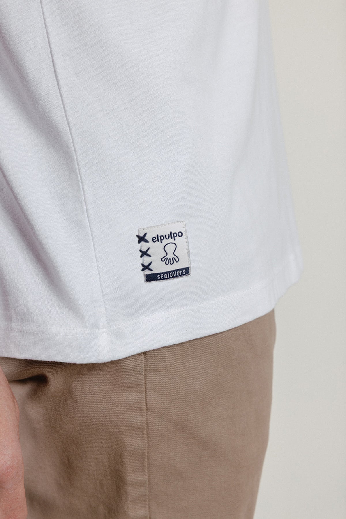 Camiseta estampado petrol station blanco puro