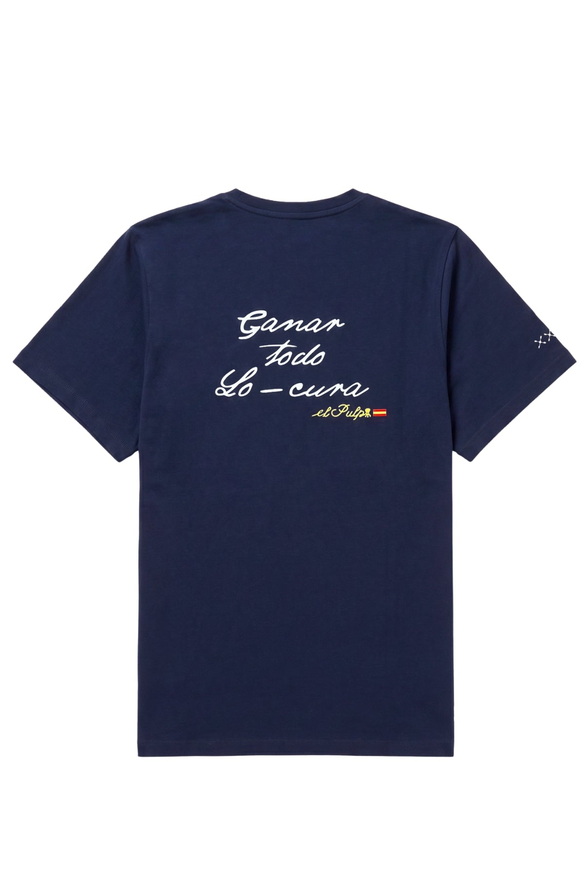 Camiseta ganar todo lo-cura azul marino
