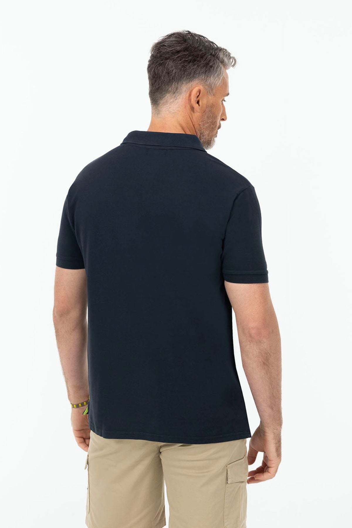 POLO BASIC LOGO AZUL MARINO DELAVÉ