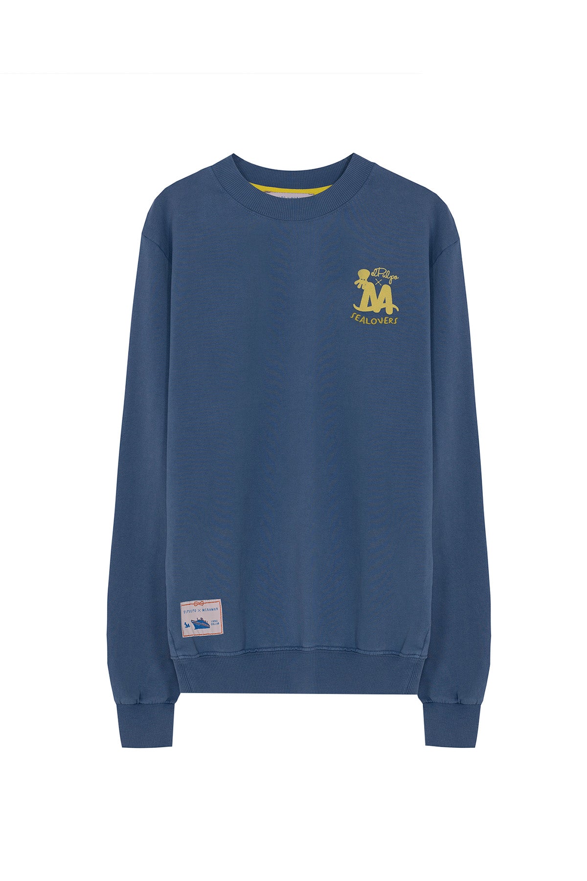 DELAVÉ INDIGO BLUE CRUISE SWEATSHIRT