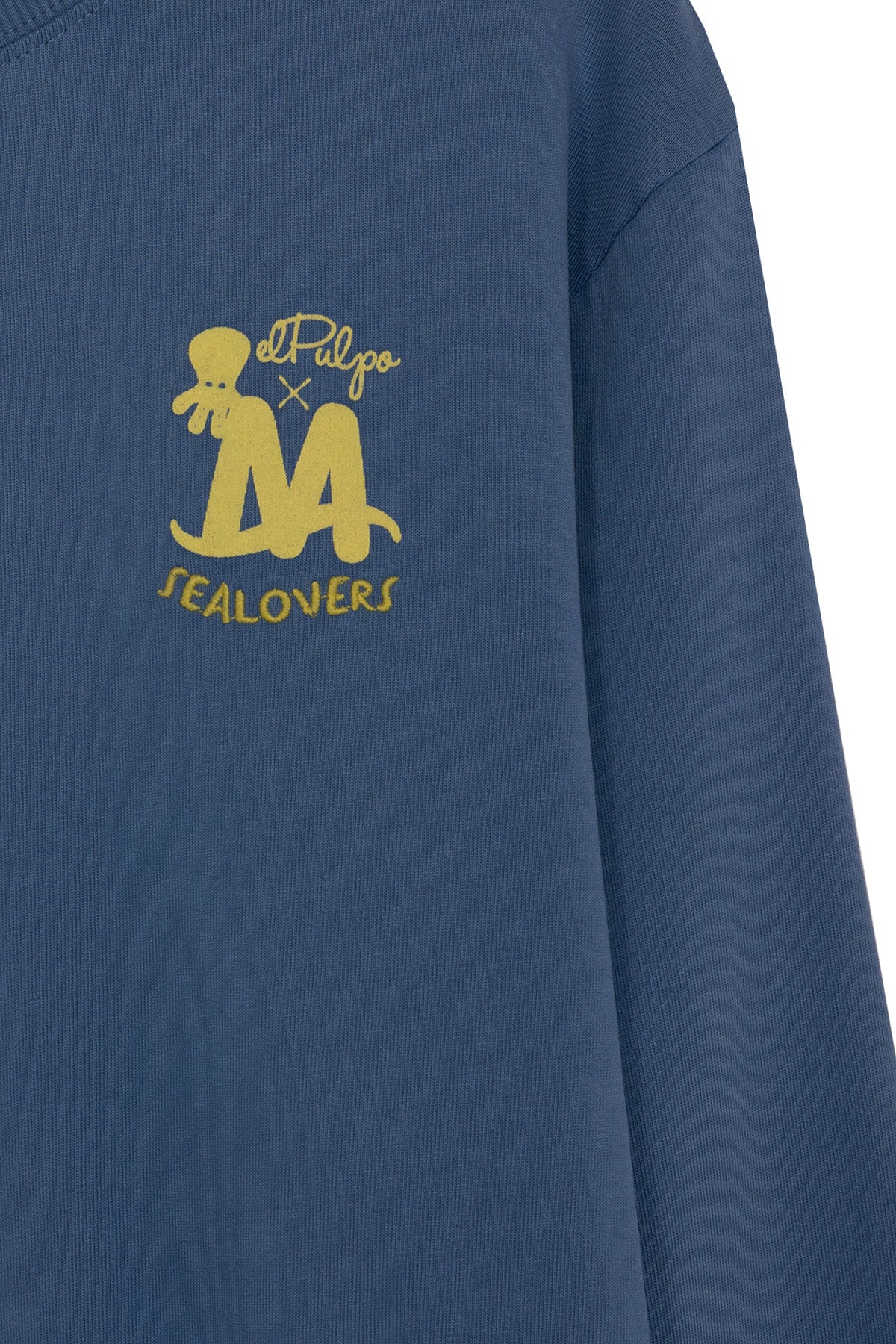 DELAVÉ INDIGO BLUE CRUISE SWEATSHIRT