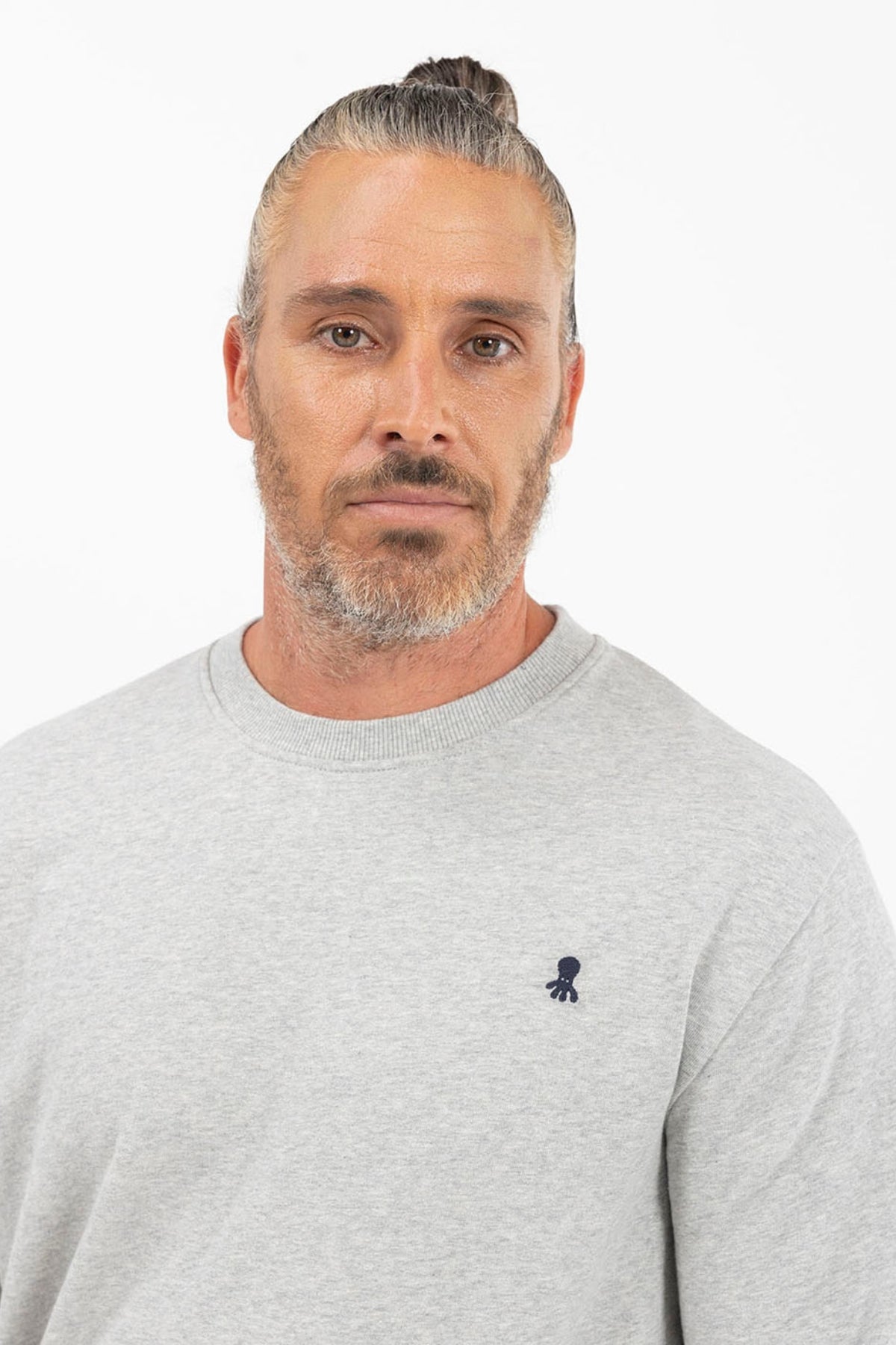 VIGORÉ GREY FLAG SWEATSHIRT