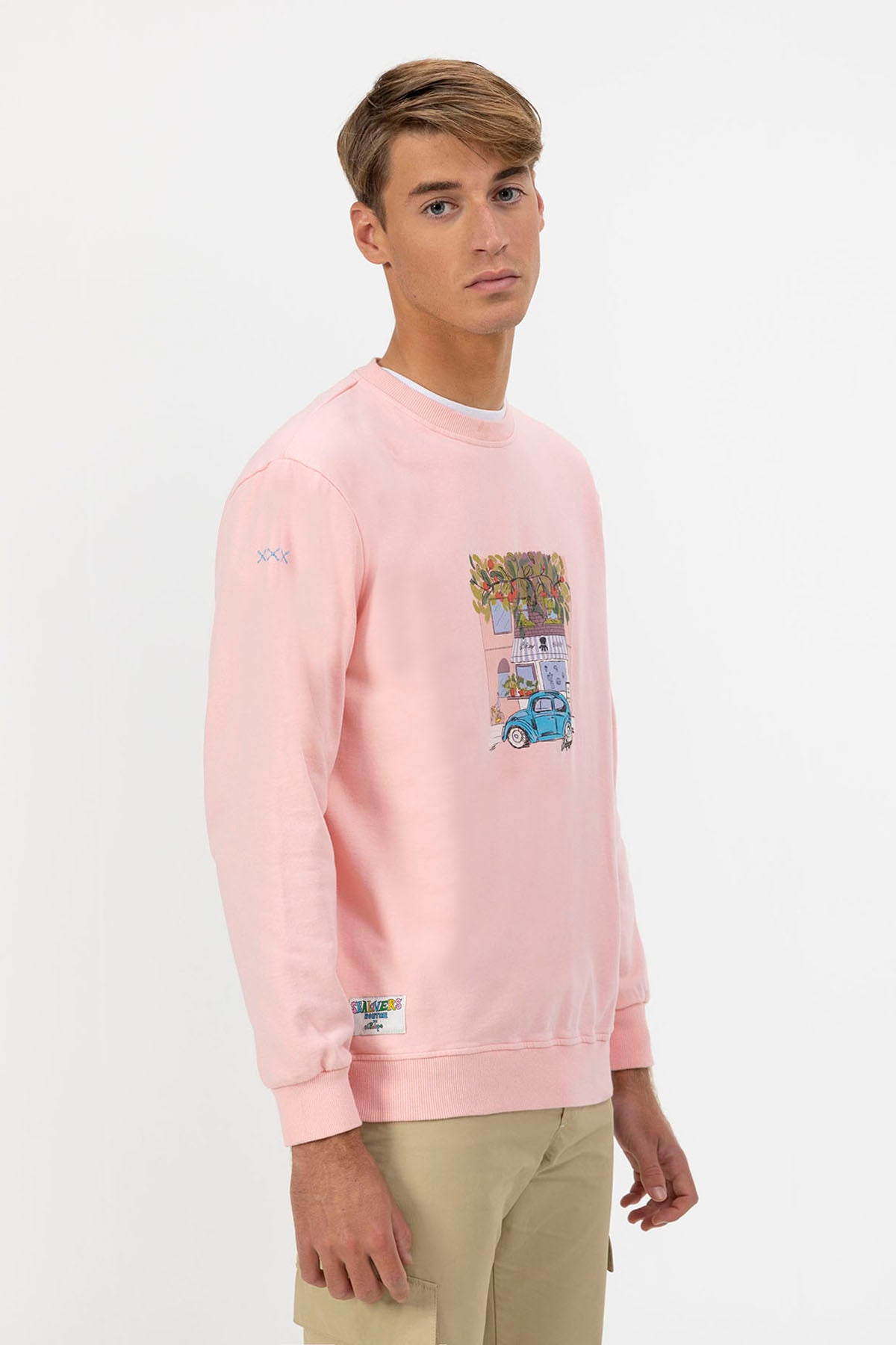SWEATSHIRT ESTAMPADO ROSA ELPULPO SHOP