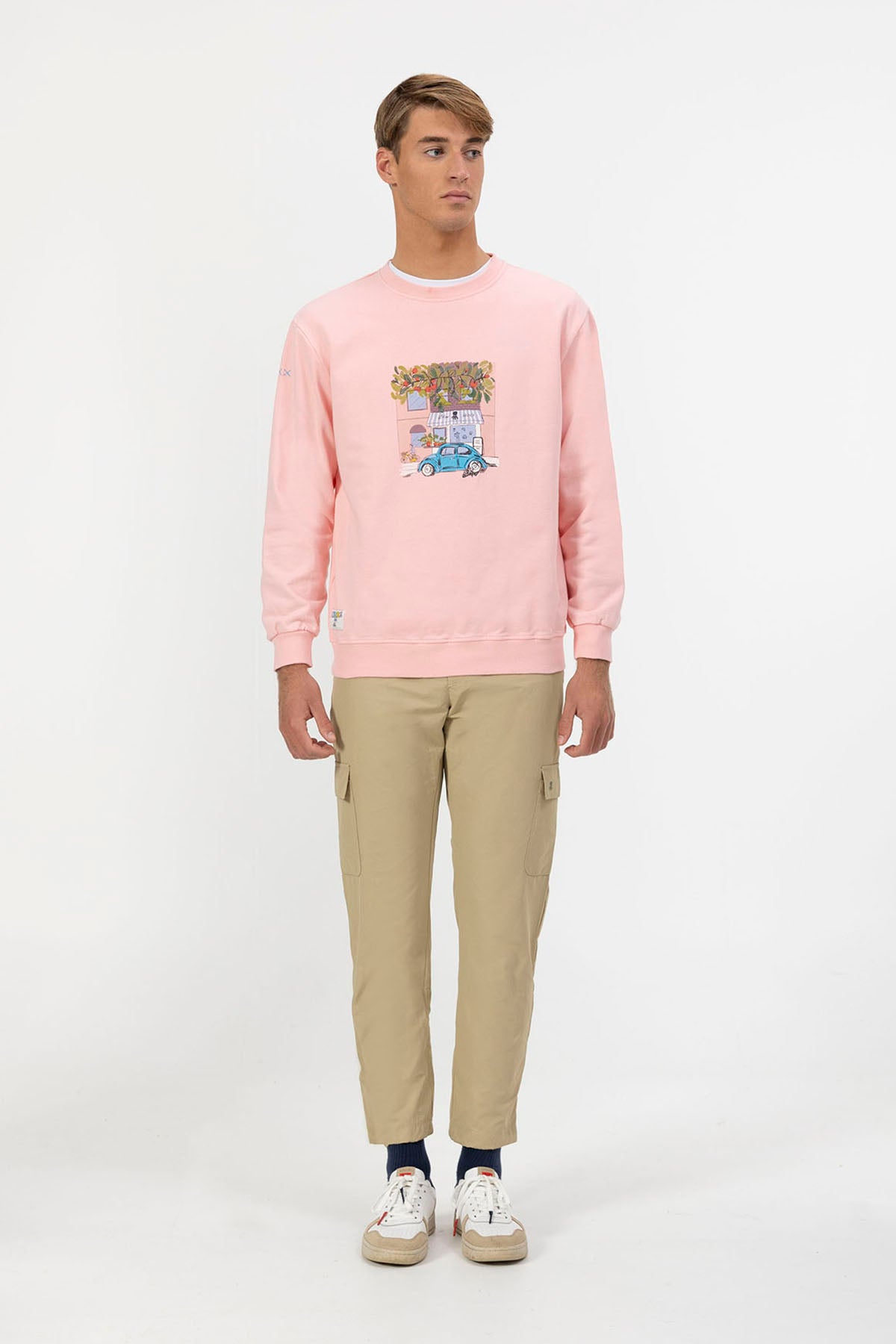 SWEATSHIRT ESTAMPADO ROSA ELPULPO SHOP
