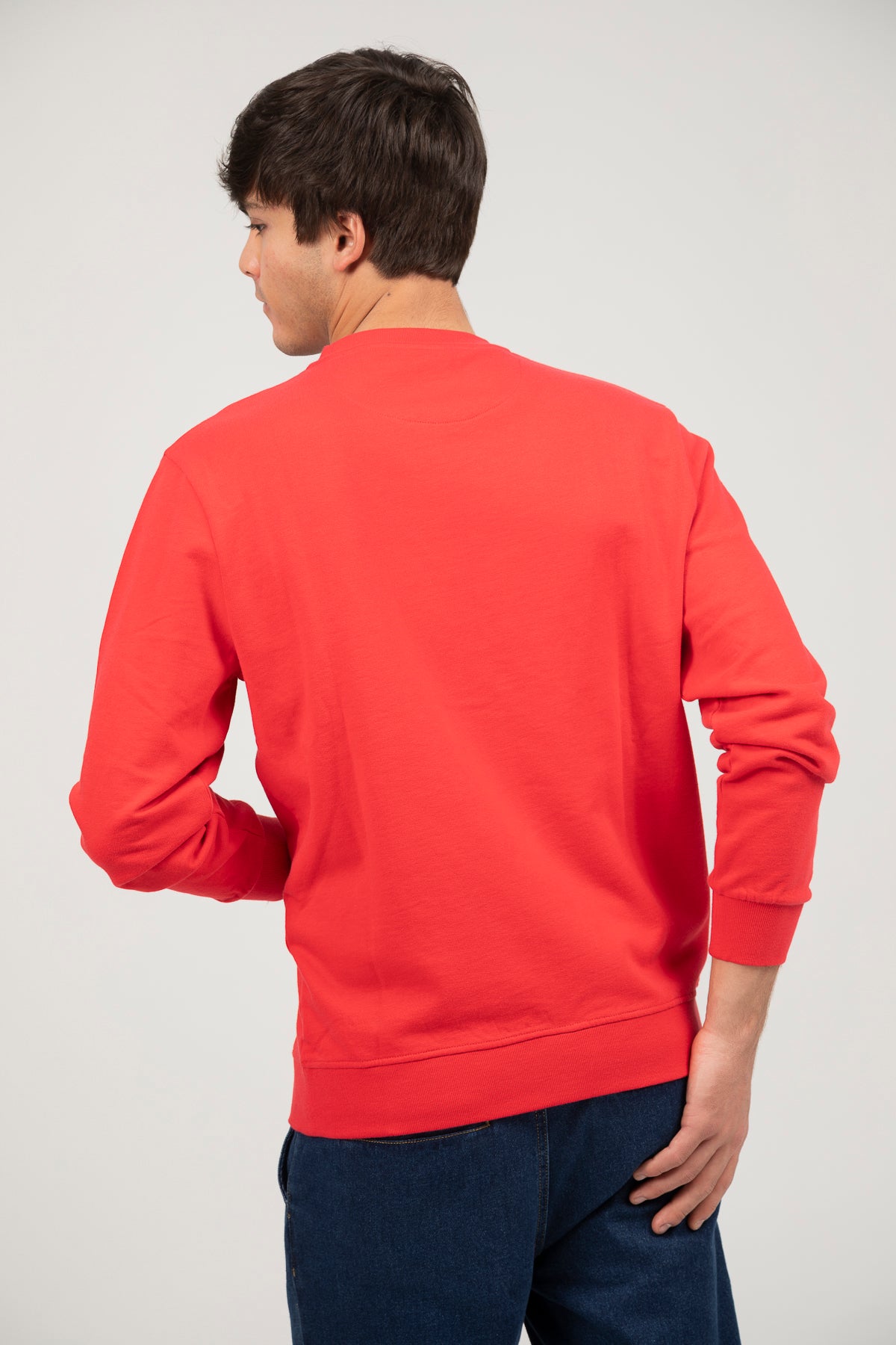 Sudadera estampado tipi desierto rojo