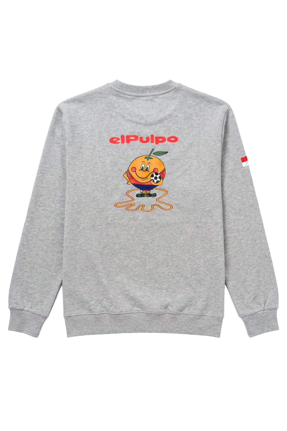 Sudadera elpulpo naranjito gris vigoré