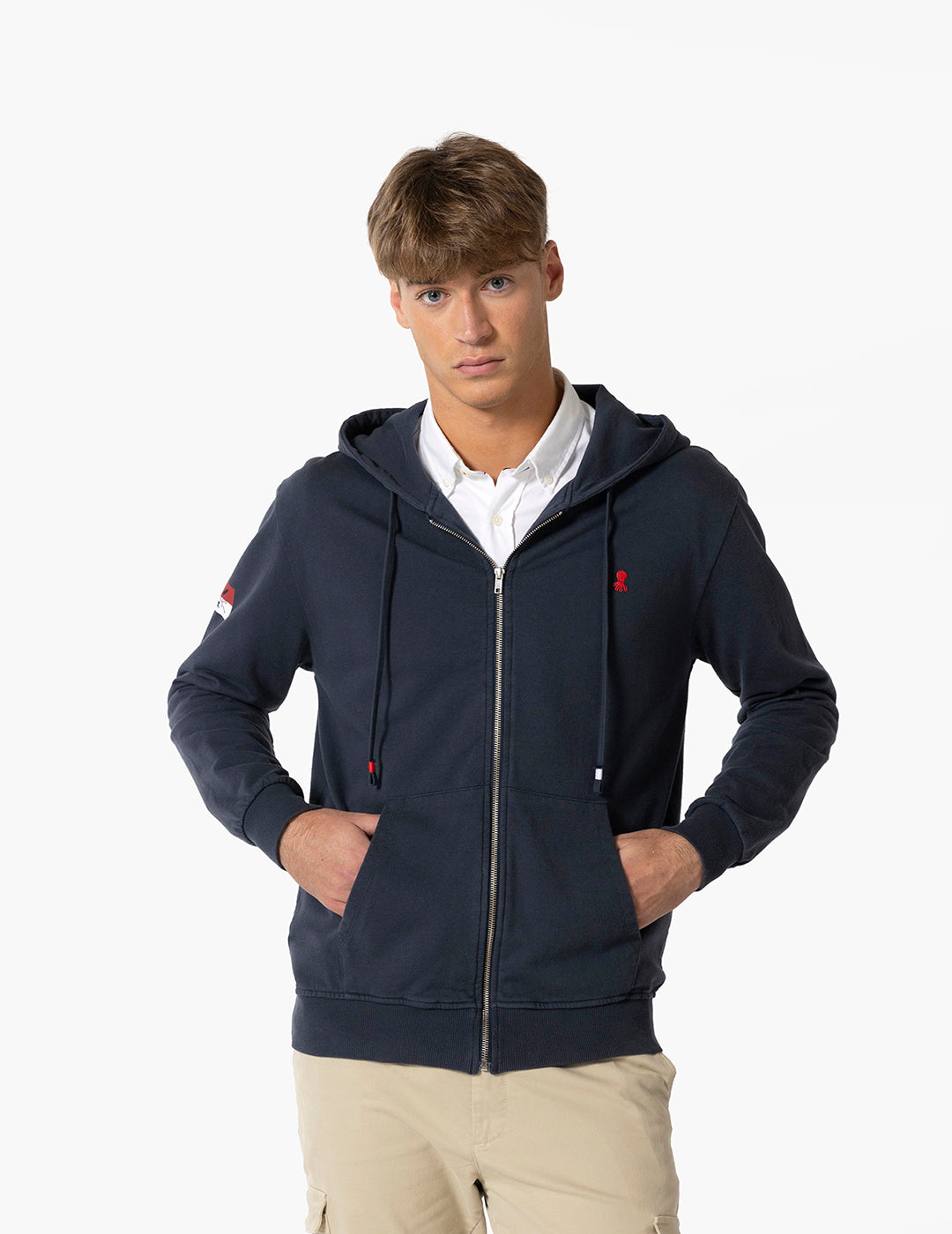 SUDADERA OCEAN AZUL MARINO