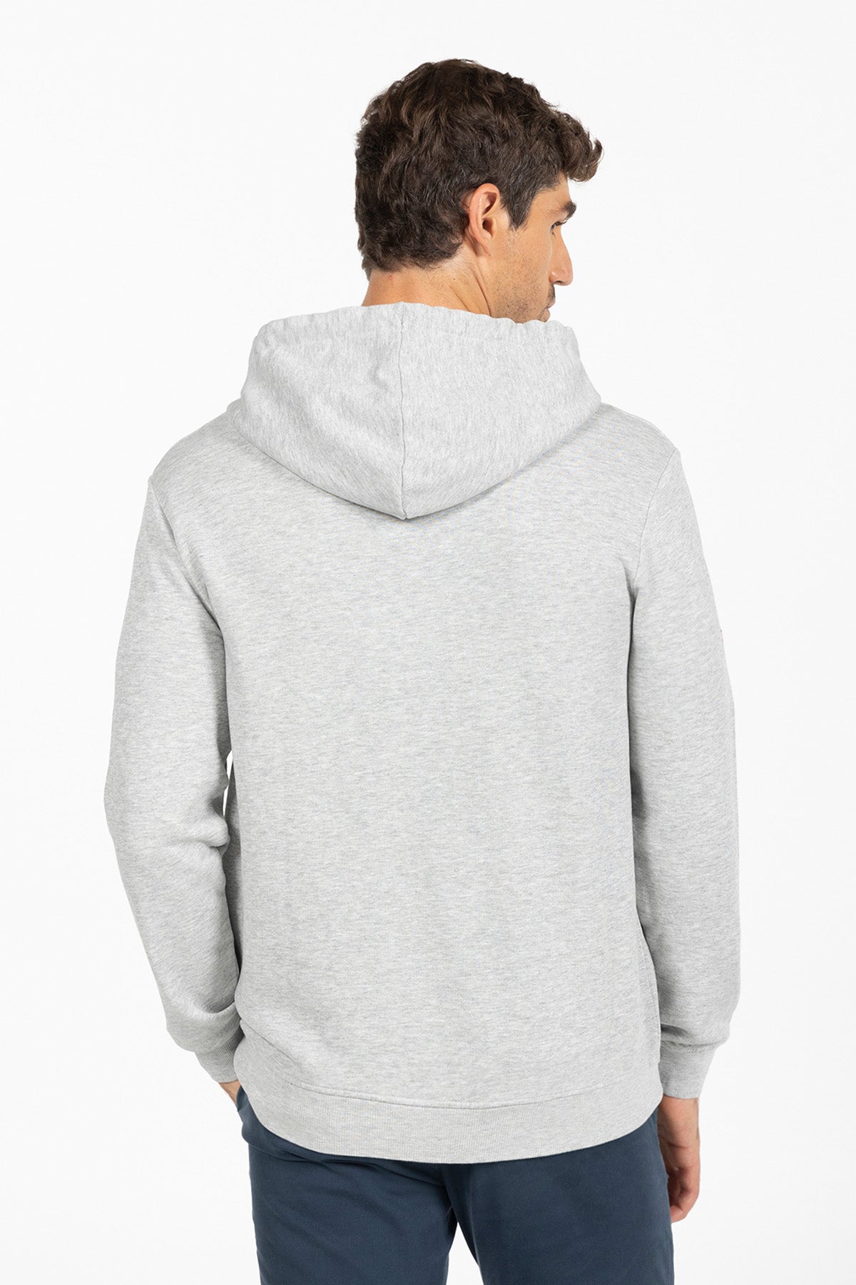 SUDADERA CAPUCHA LETTERING RFEF GRIS VIGORÉ