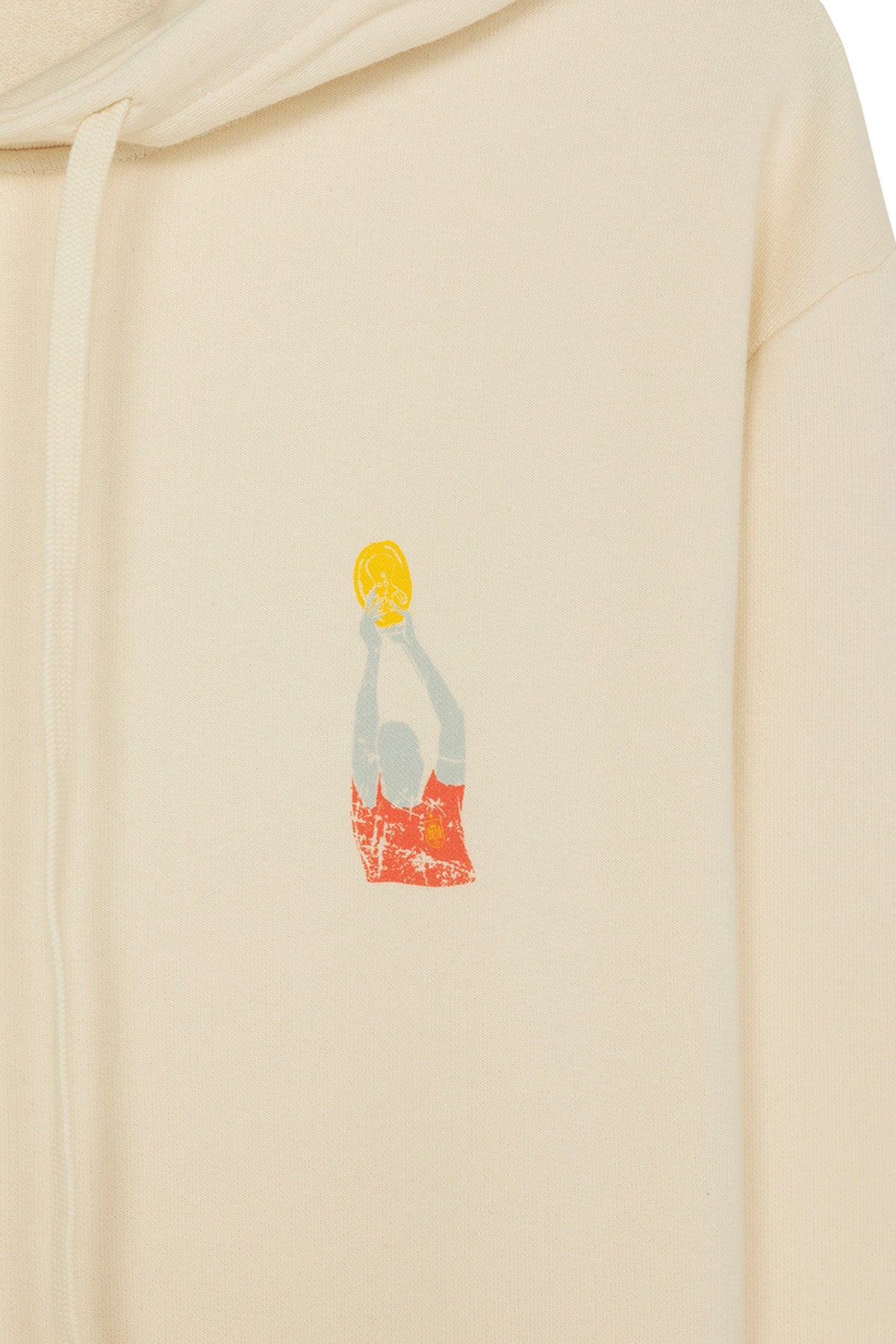 OFF-WHITE VINTAGE FOOTBALL PRINT HOODIE