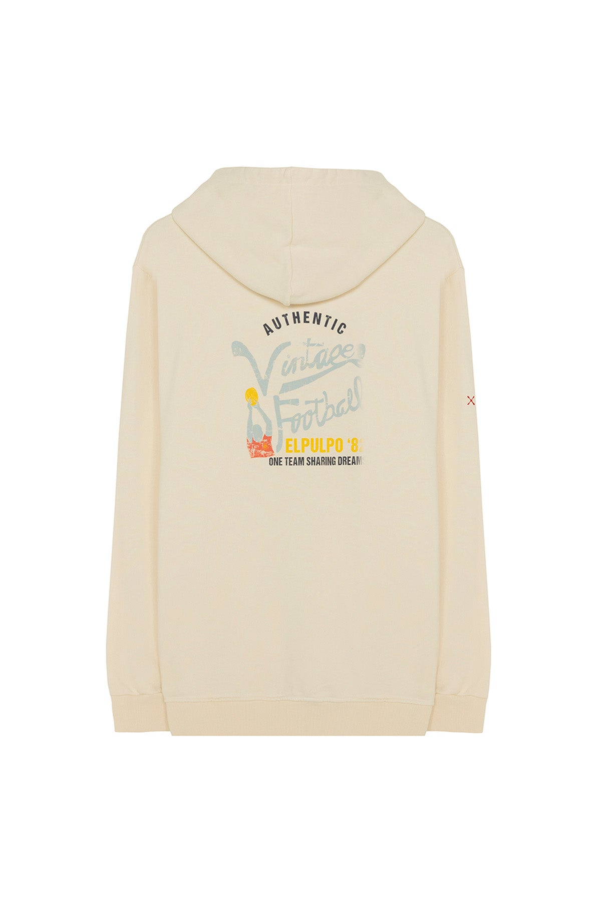OFF-WHITE VINTAGE FOOTBALL PRINT HOODIE
