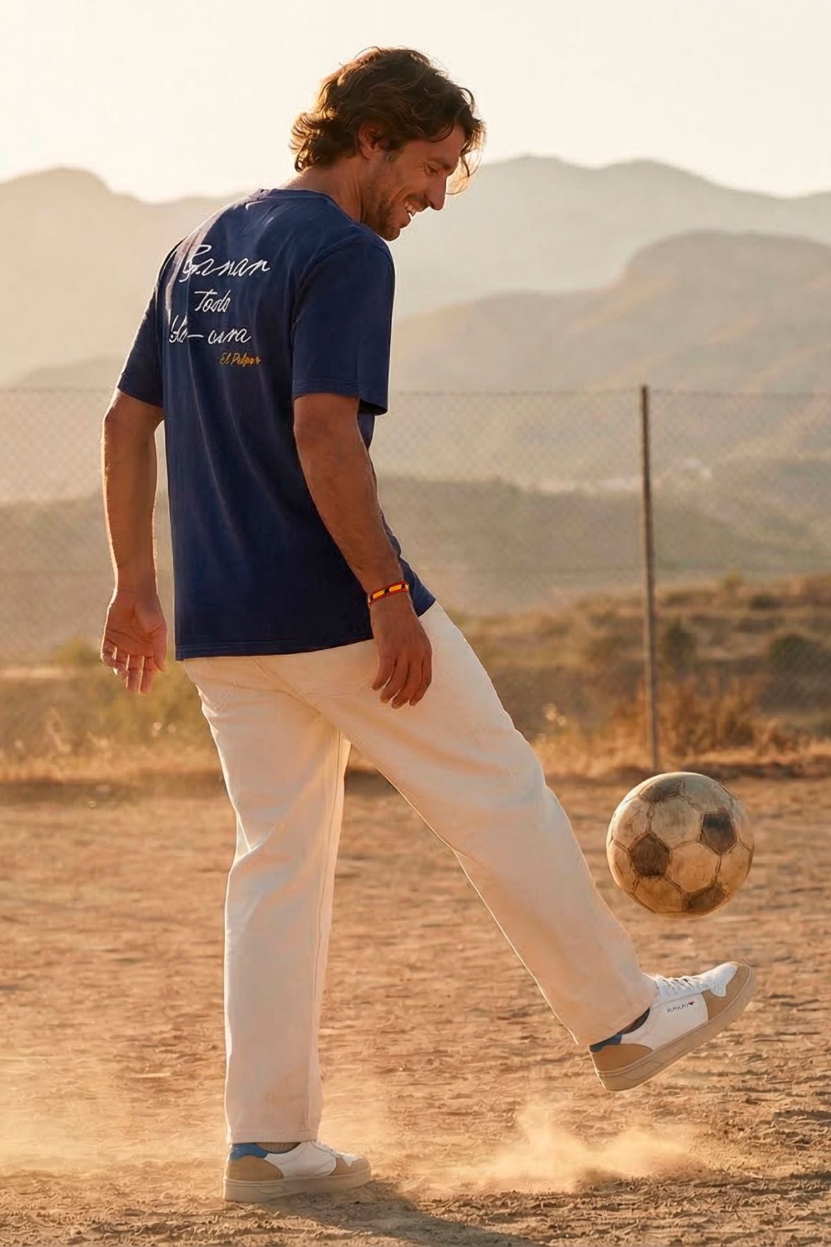 Camiseta ganar todo lo-cura azul marino