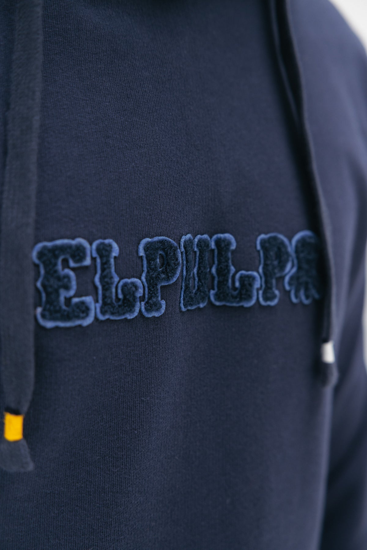 SUDADERA CAPUCHA ELPULPO EFFECT AZUL MARINO DELAVÉ