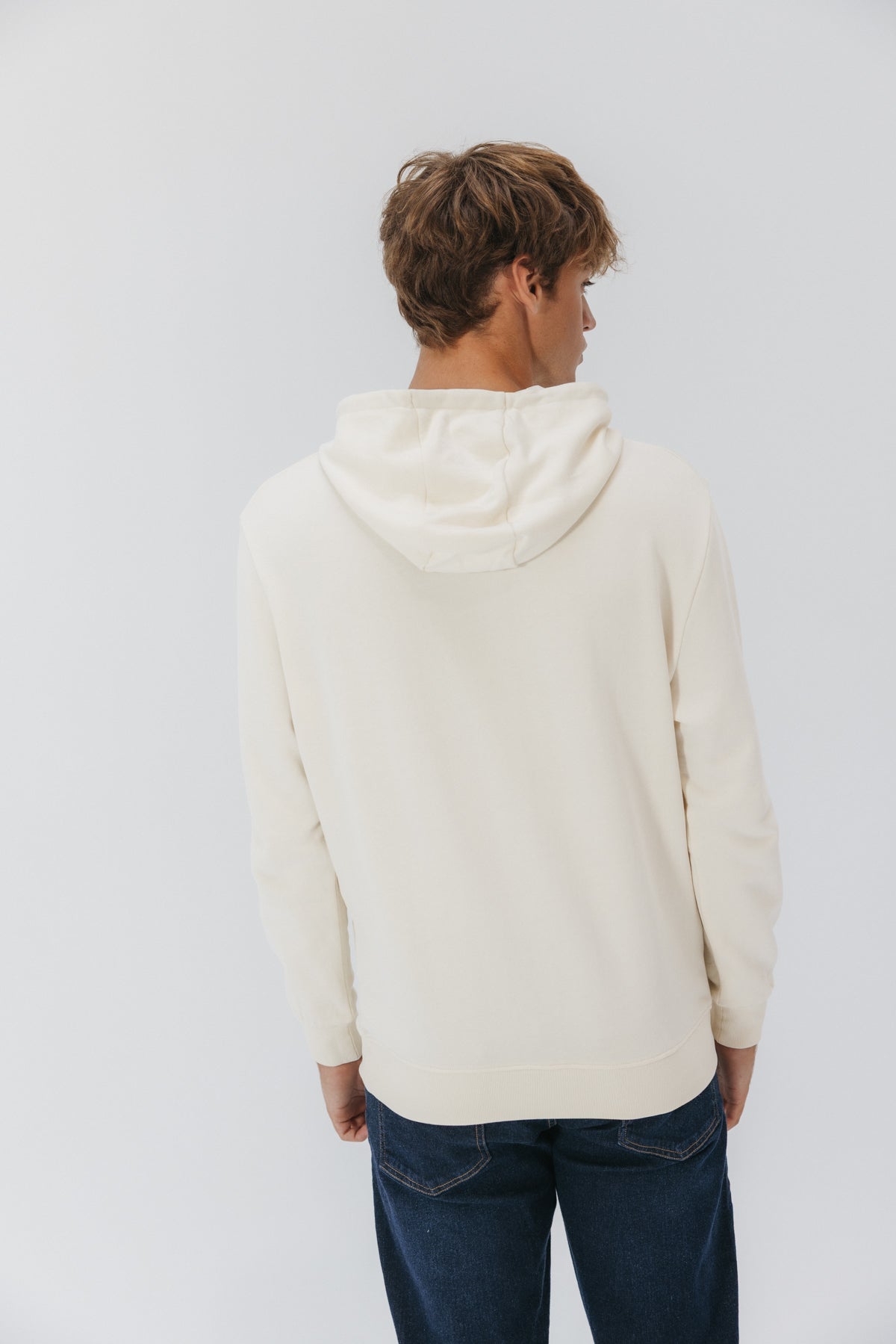 SUDADERA CAPUCHA CUSTOMS BY ELPULPO BLANCO ROTO