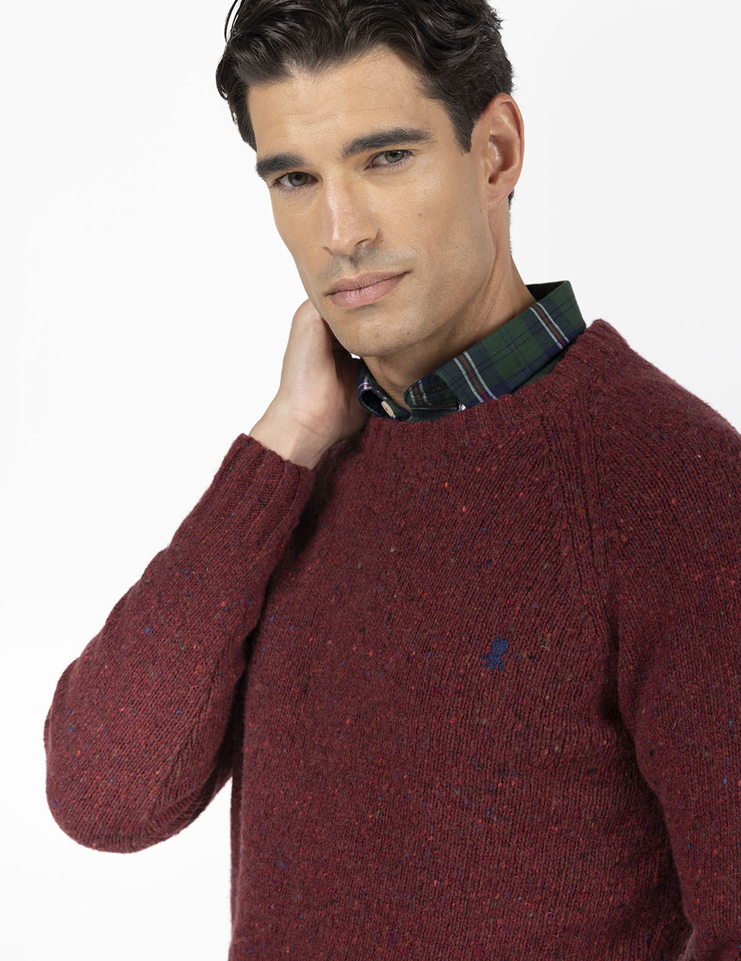 JERSEY VERMELHO MARMORIZADO