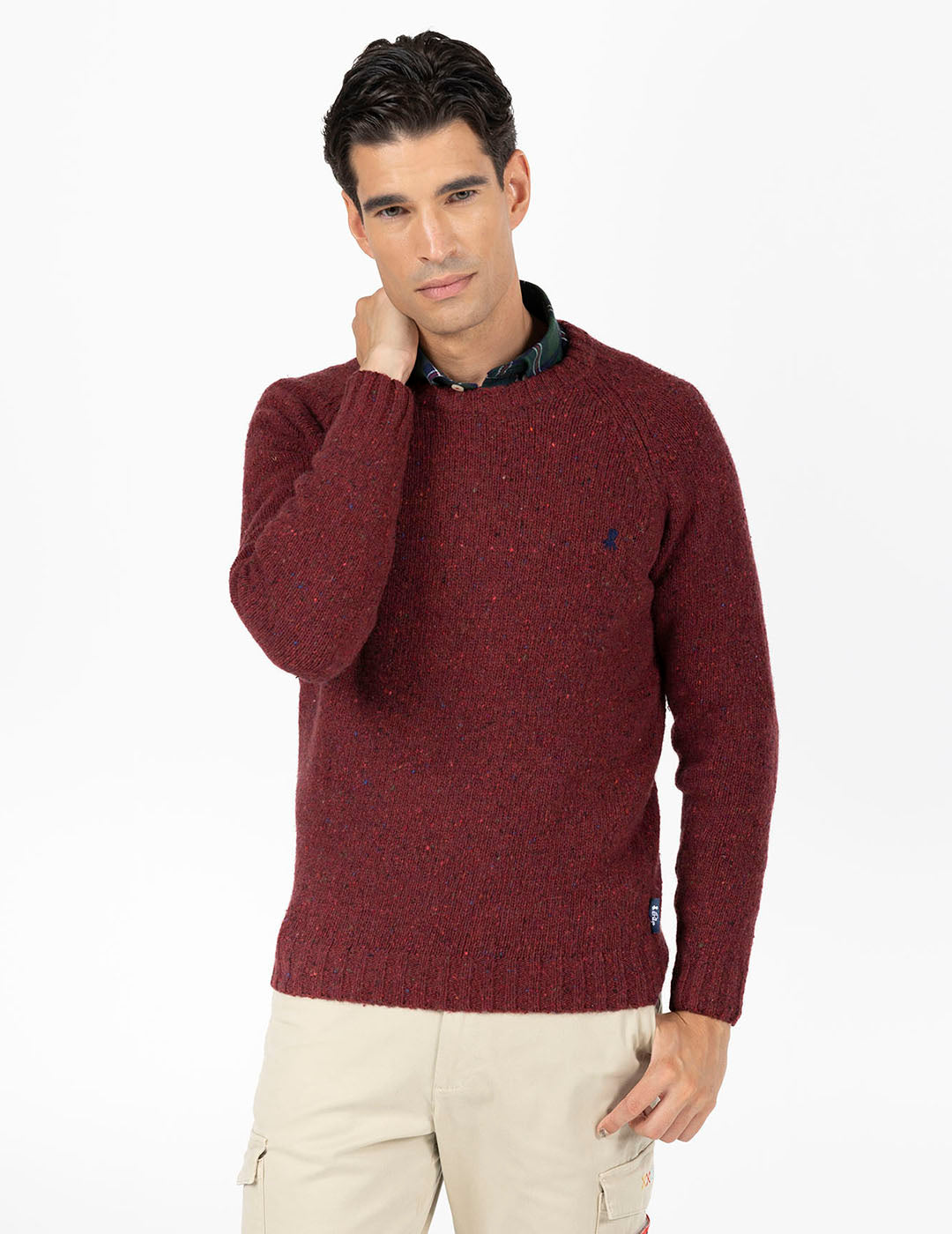 JERSEY VERMELHO MARMORIZADO