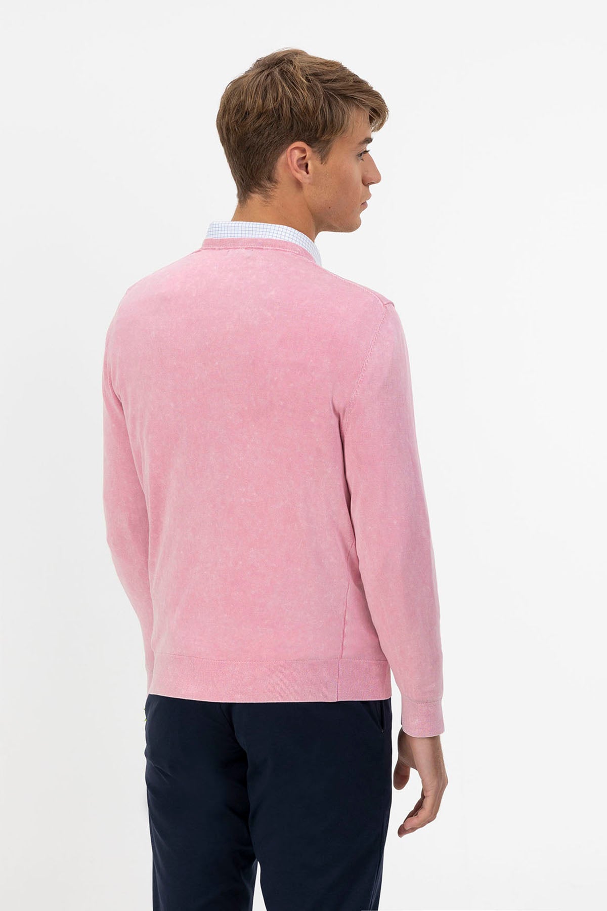JERSEY BÁSICO ROSA EXTRA FINO LAVADO