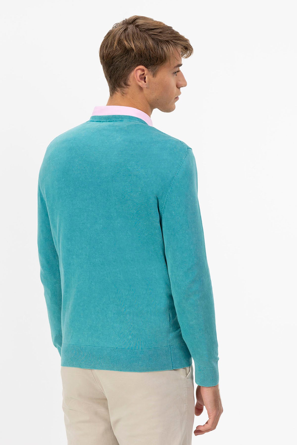 JERSEY BÁSICO EXTRA FINO LAVADO AZUL SAFIRA