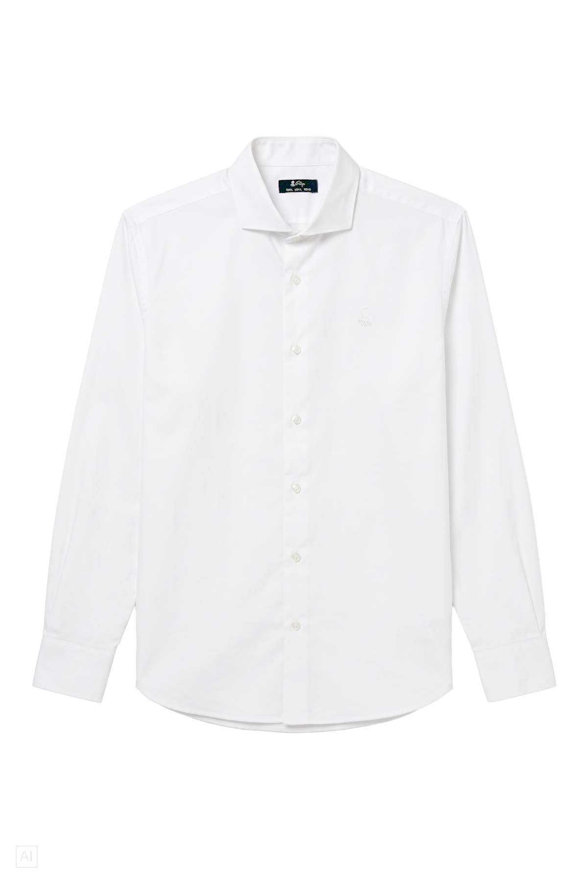 CAMISA CA VESTIR POPELÍN ELÁSTICO blanco puro