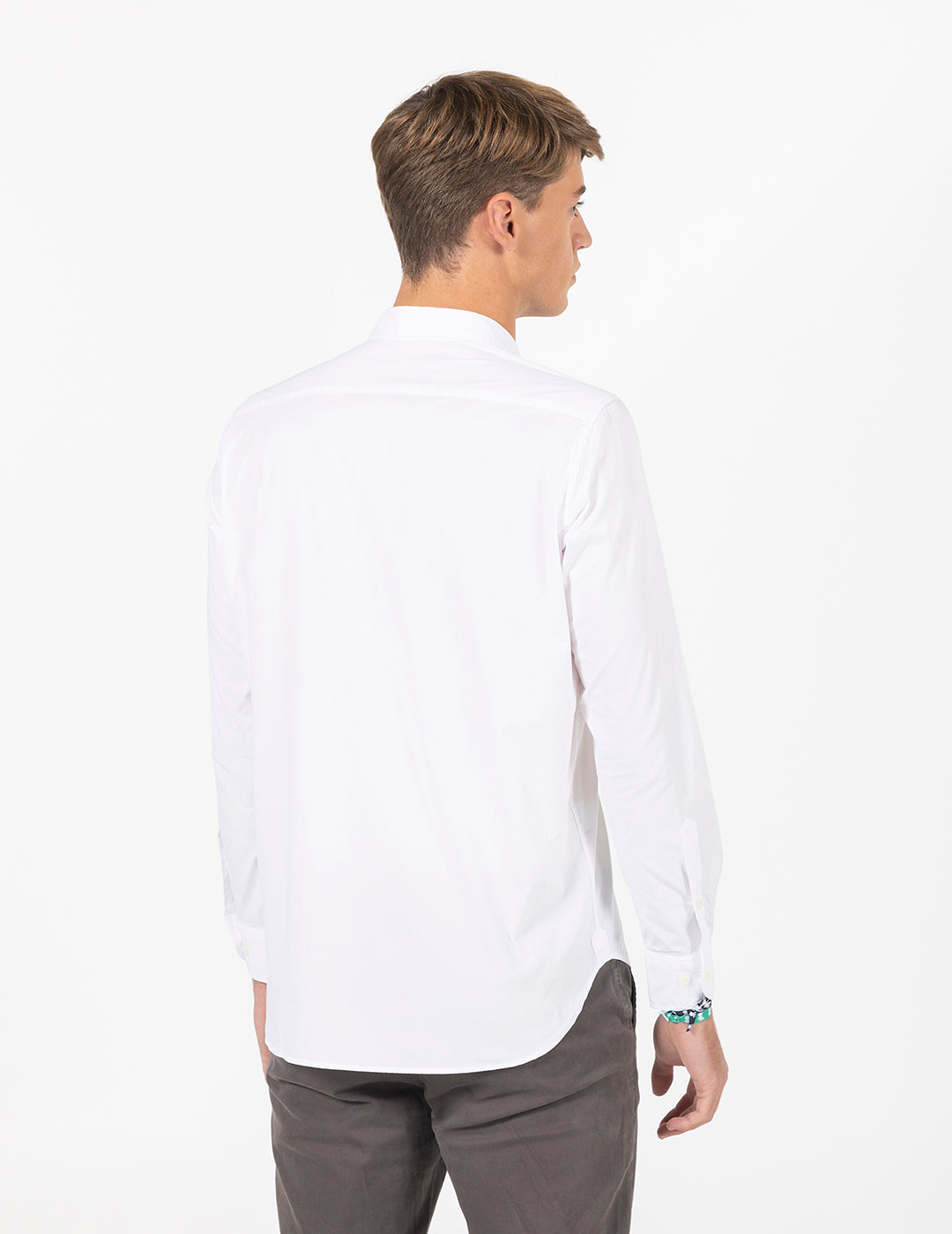 BASIC WHITE LOGO SHIRT