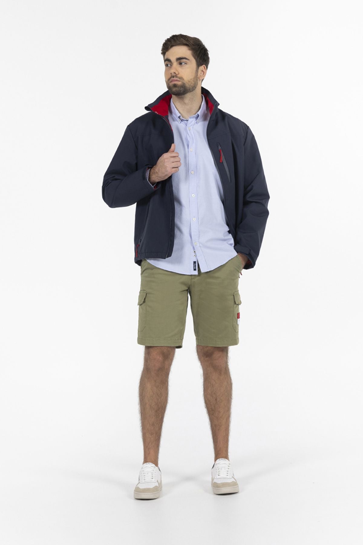 CAPRI BLUE PINTPOINT BASIC SHIRT
