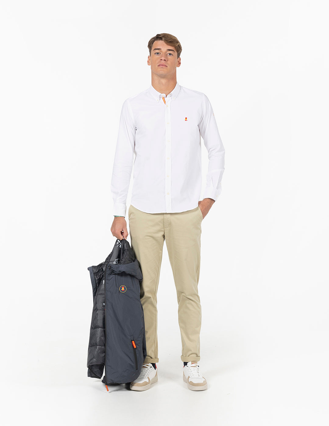 RFEF OXFORD SHIRT PURE WHITE