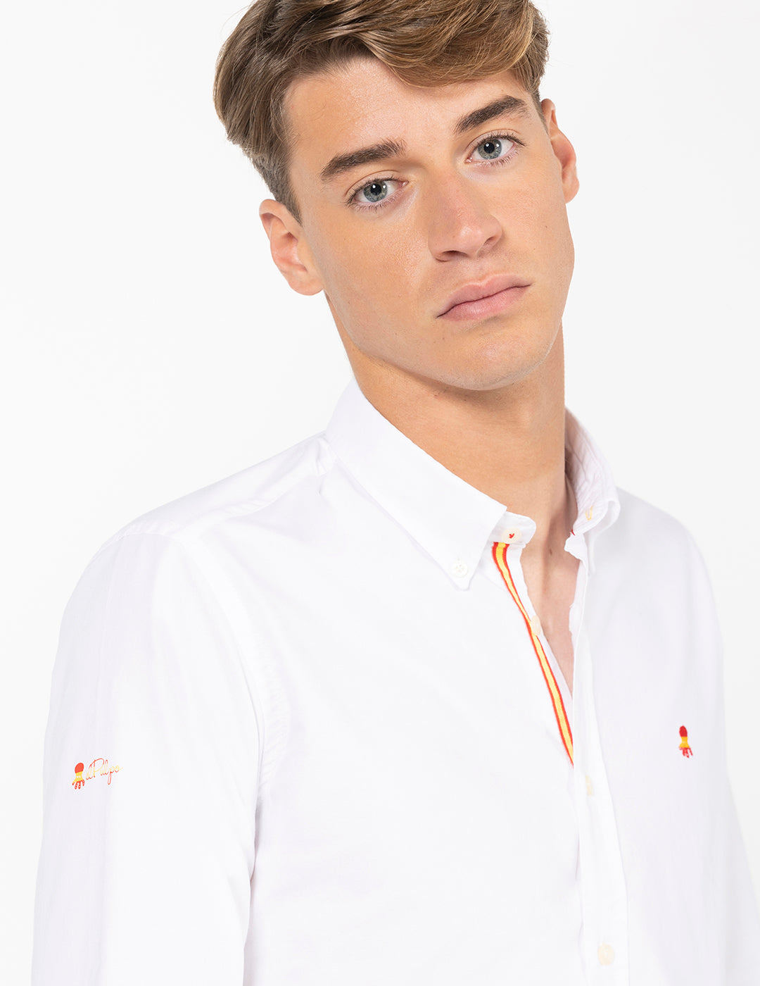 RFEF OXFORD SHIRT PURE WHITE