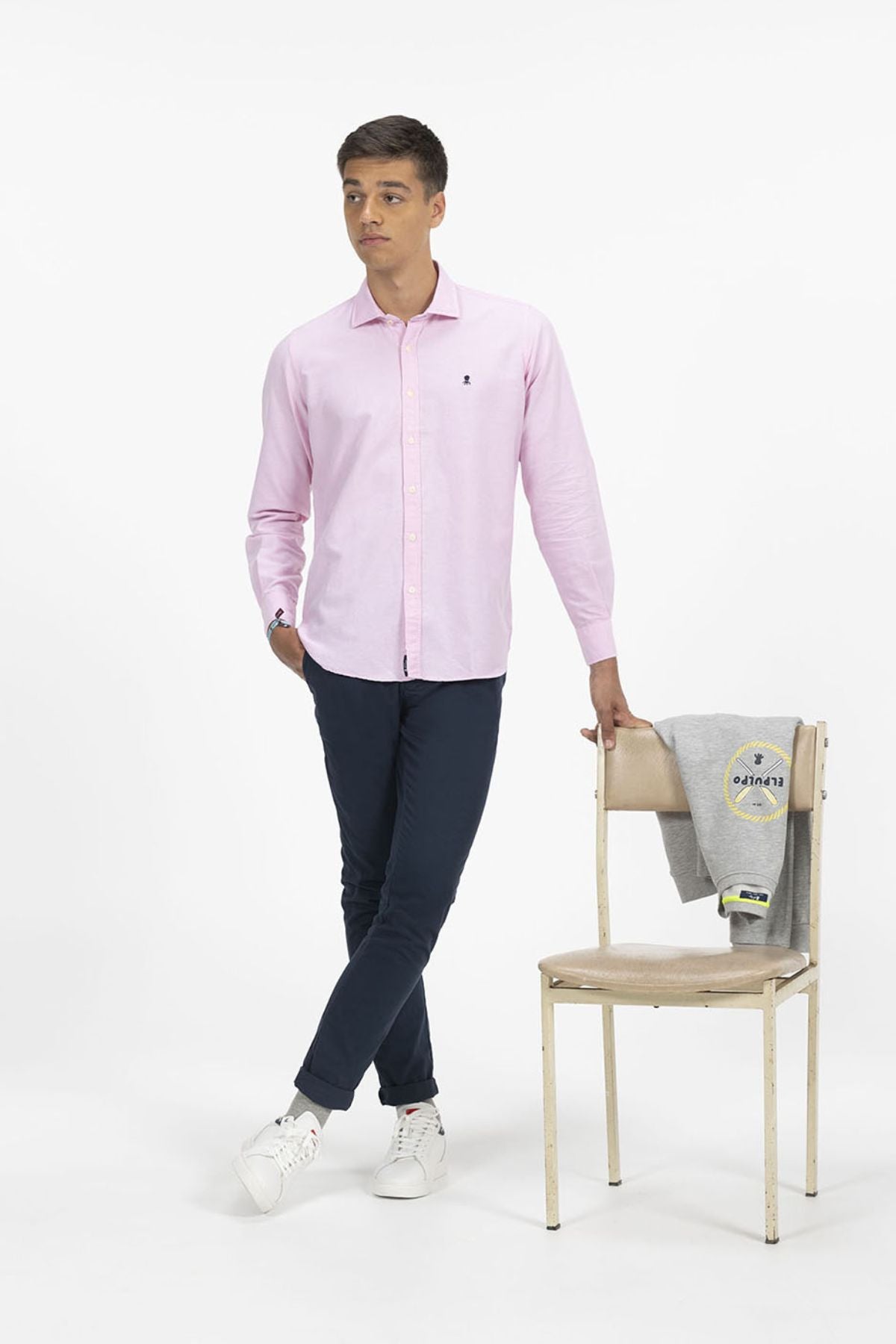PINK BASIC OXFORD SHIRT
