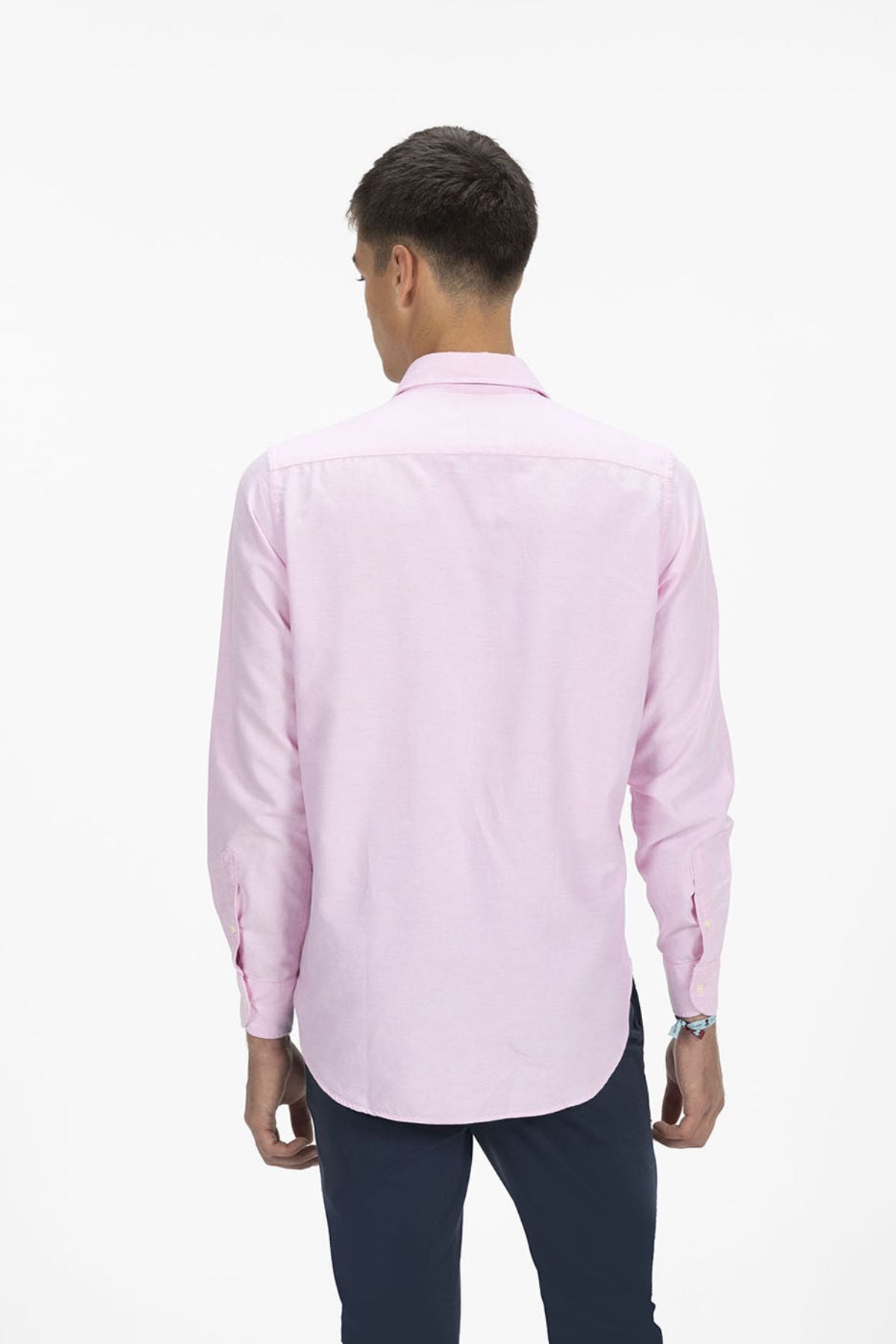 CAMISA BÁSICA OXFORD ROSA