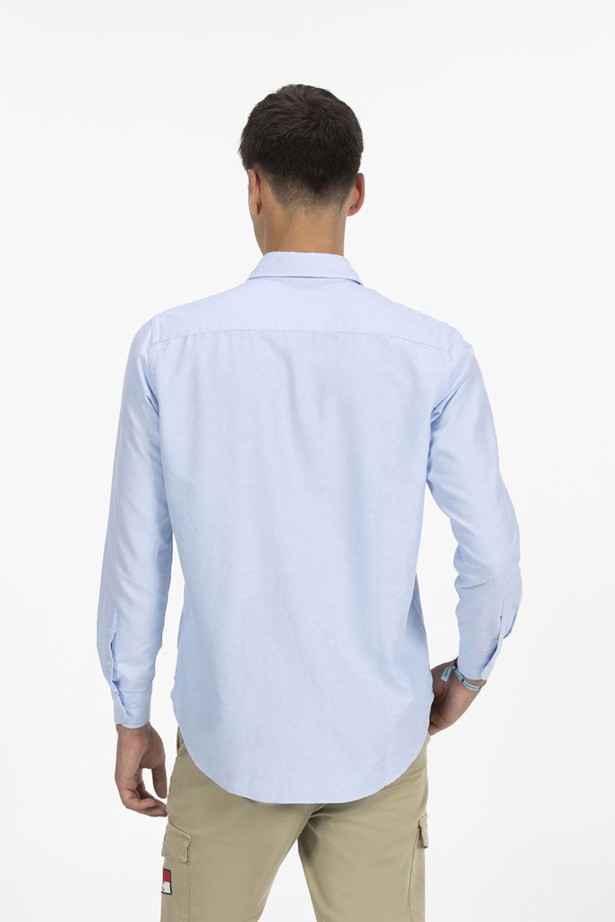 CAMISA BÁSICA OXFORD AZUL OXFORD