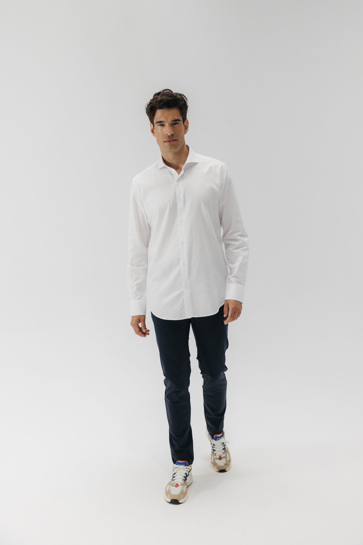 CAMISA VESTIR OXFORD ROYAL BLANCO PURO
