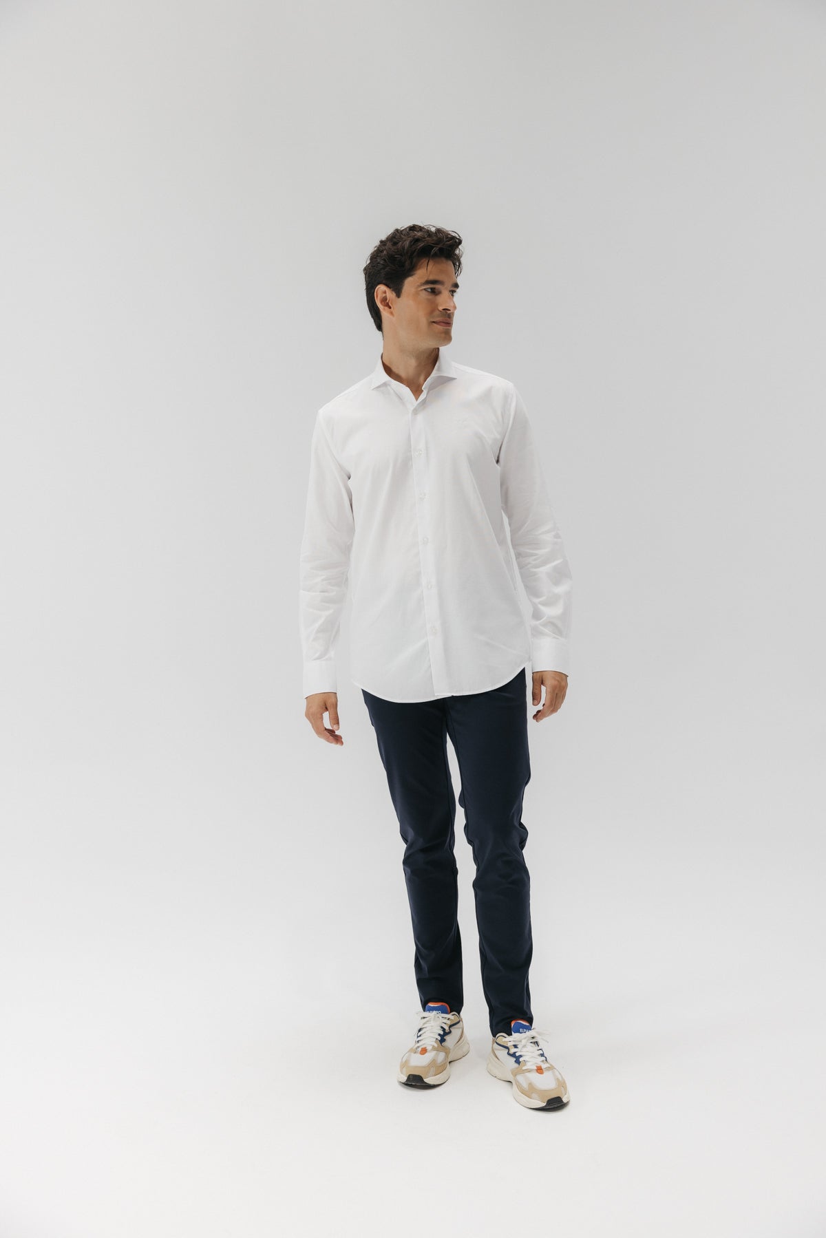 CAMISA VESTIR OXFORD ROYAL BLANCO PURO